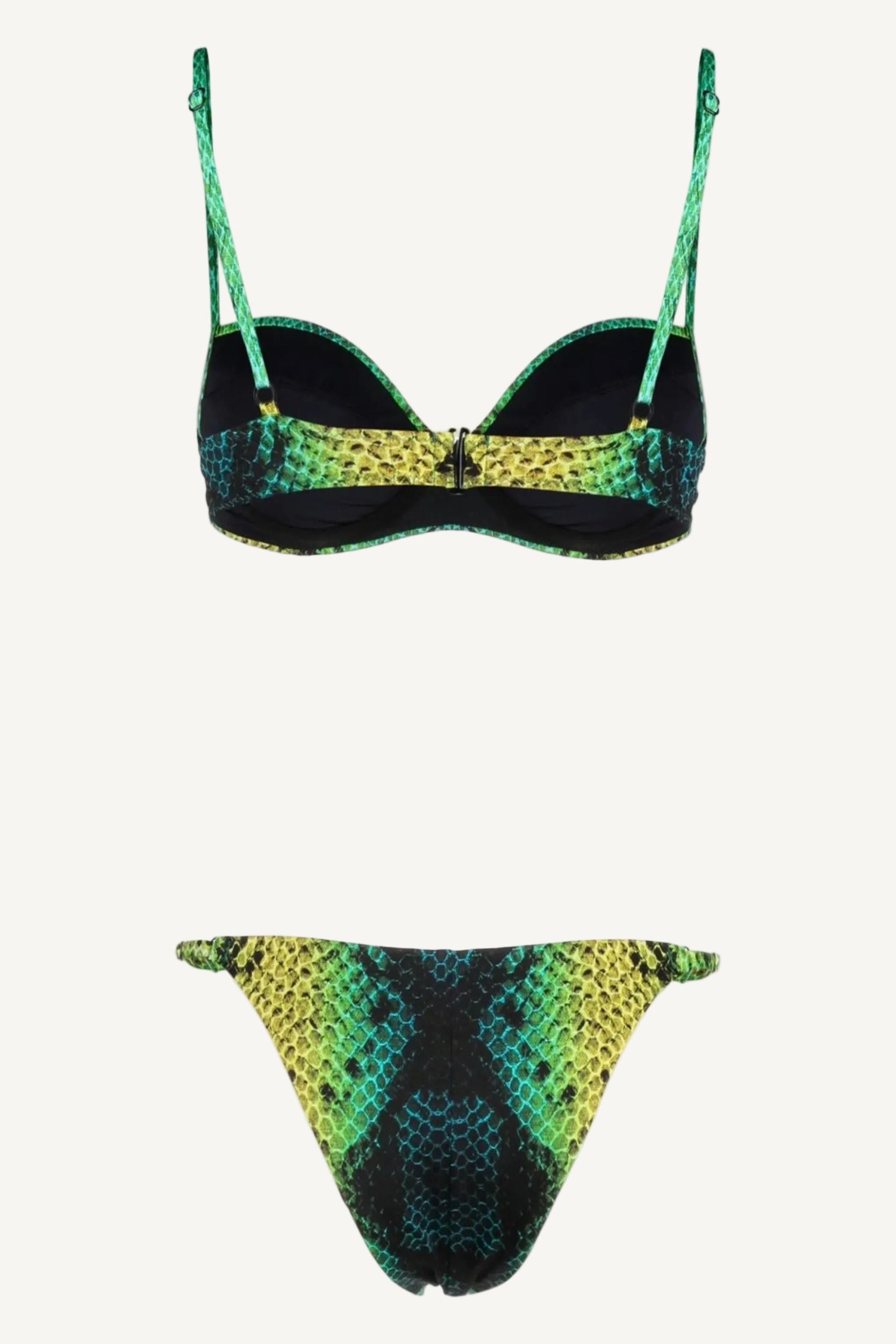 Green Snake Push-up & Basic Bikini