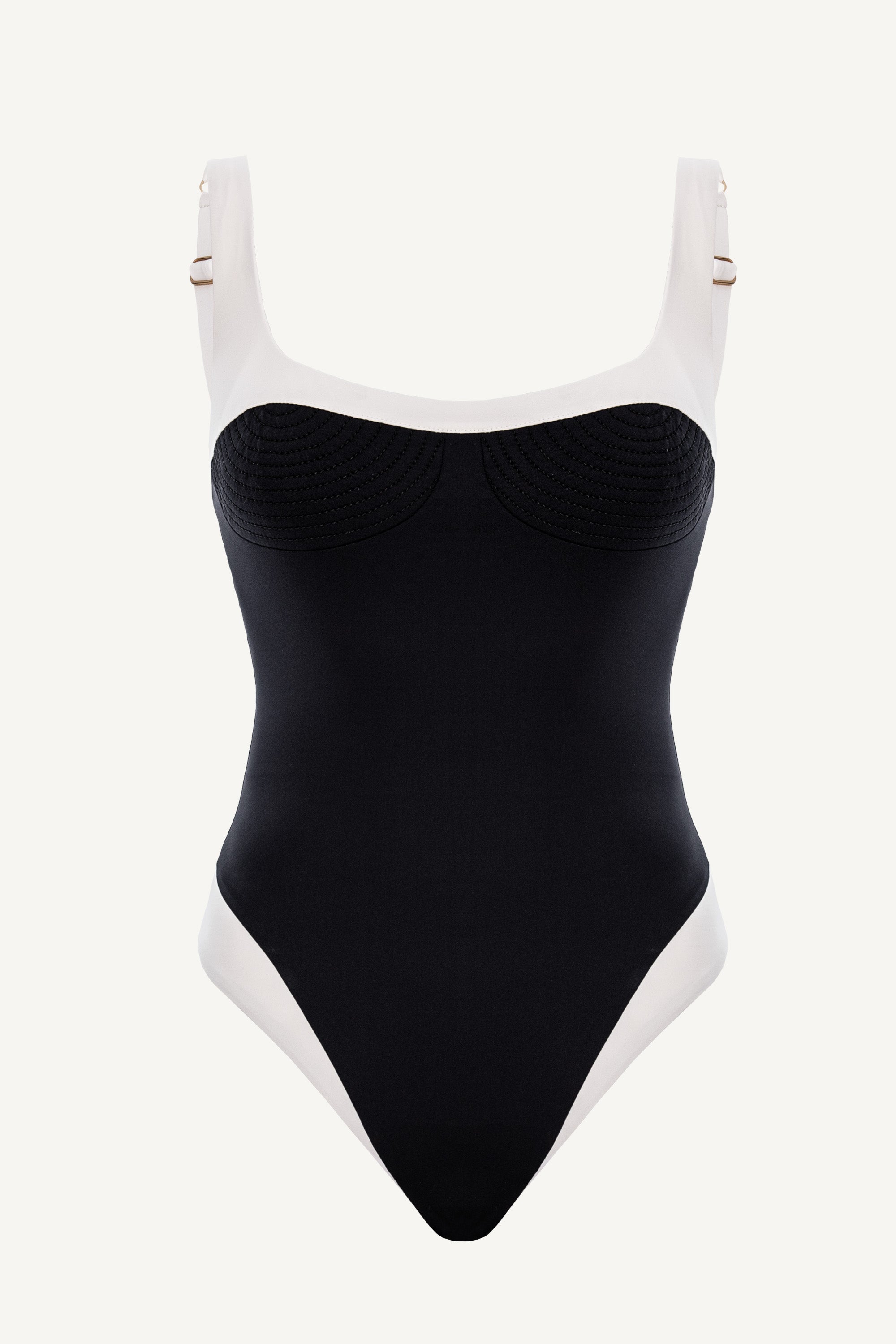 Adele Scoop Neck One-Piece