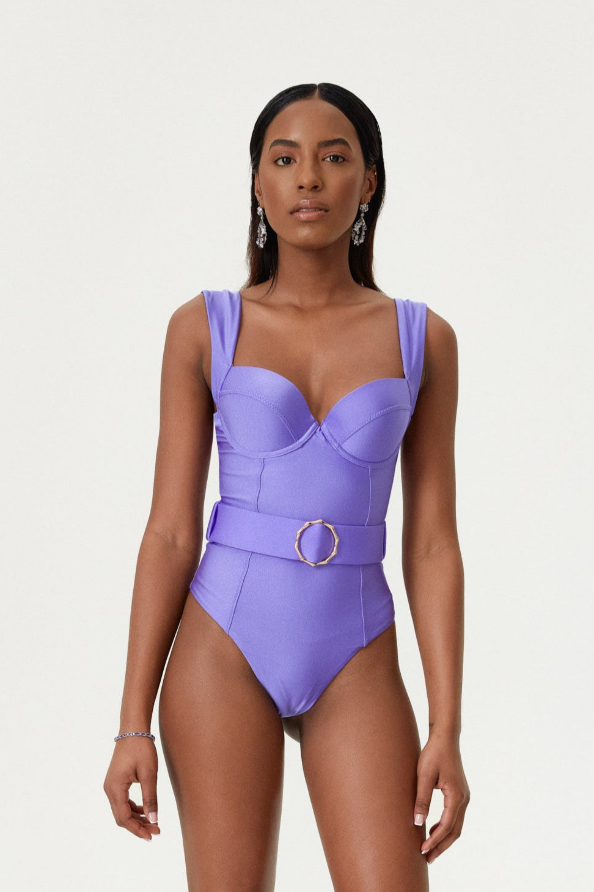 Costum de baie întreg Mov Ametist Iconic