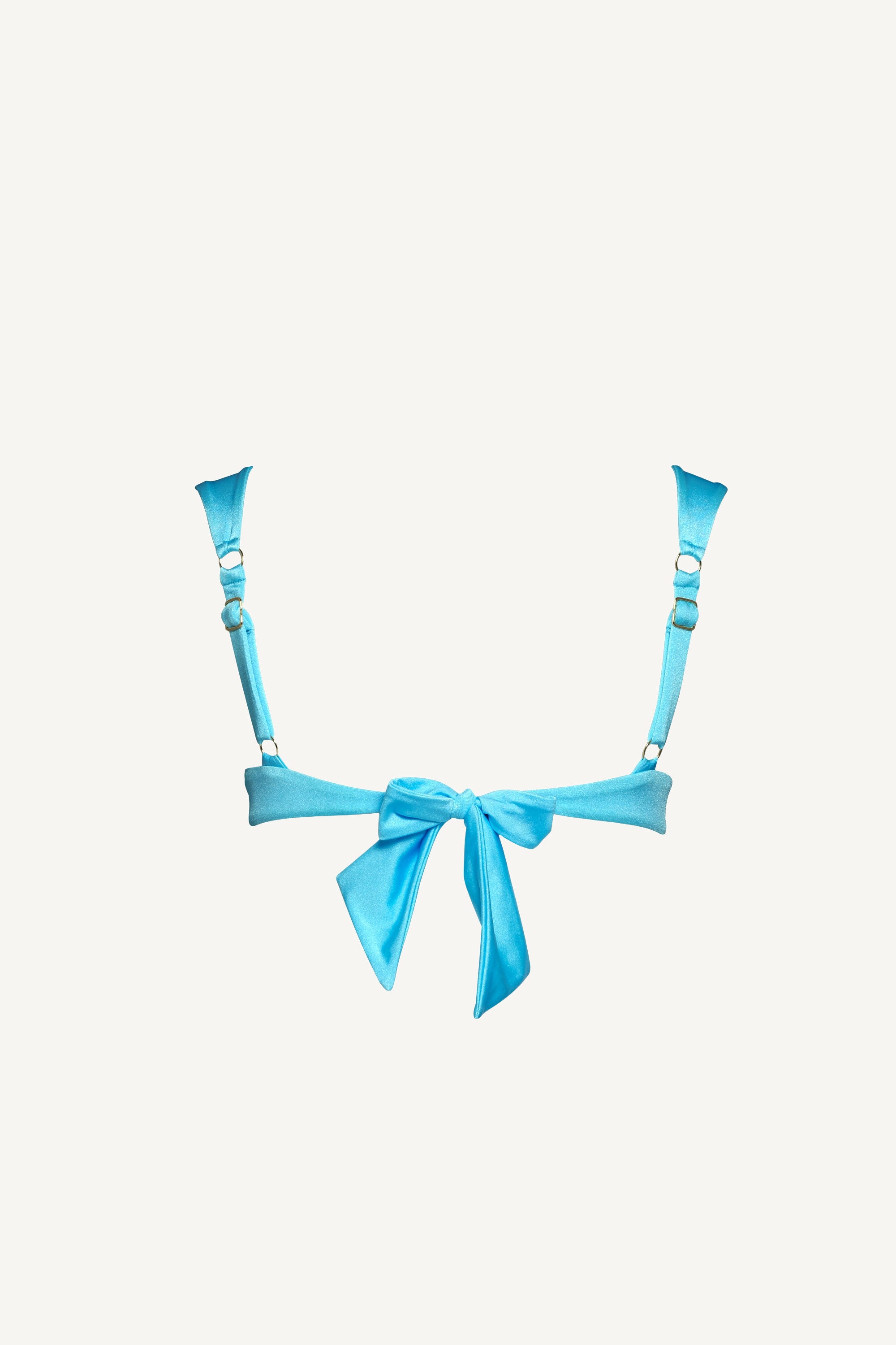 Sutien de baie Balconette Coquillage Albastru deschis