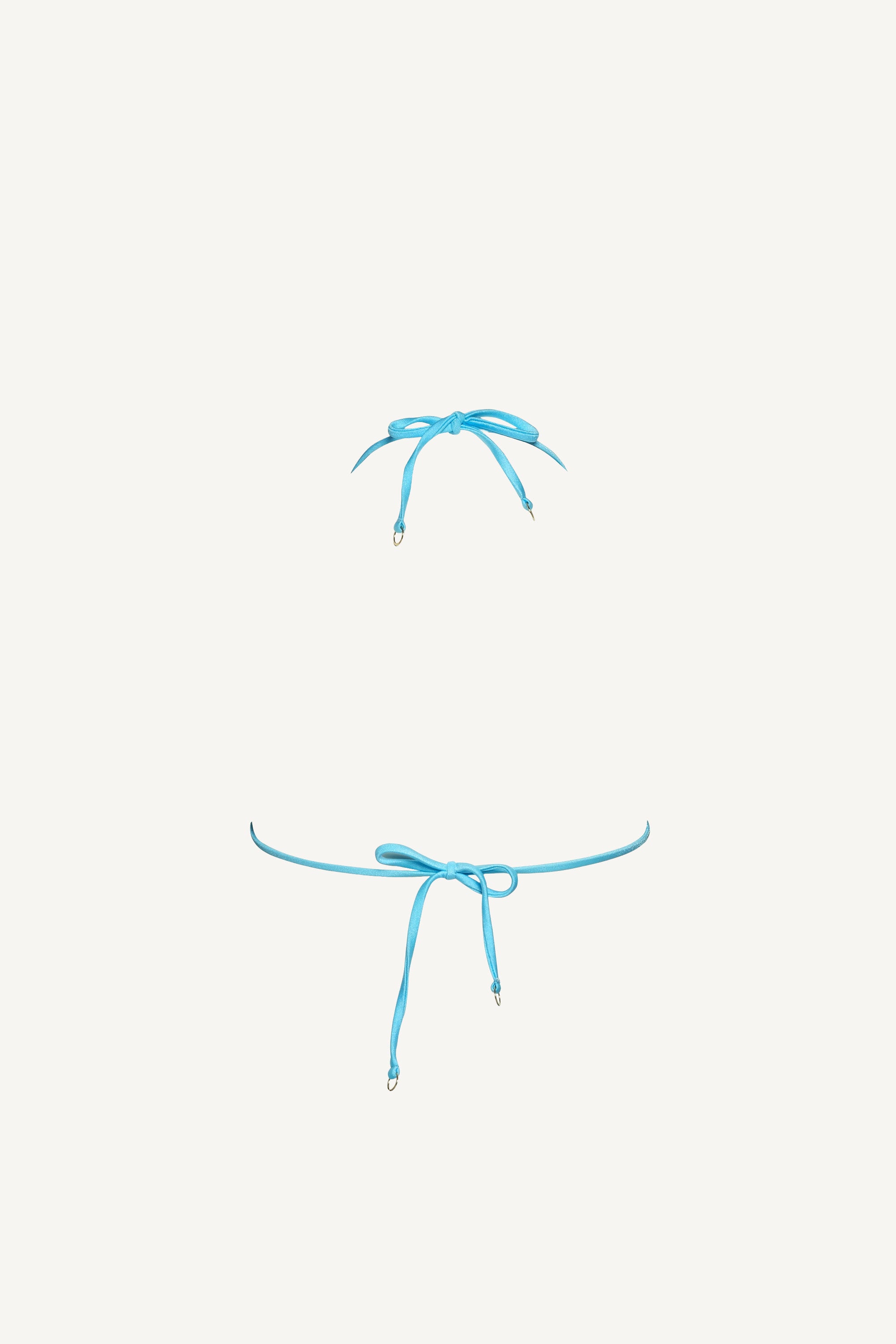 Sutien de baie Triunghi Coquillage Albastru deschis