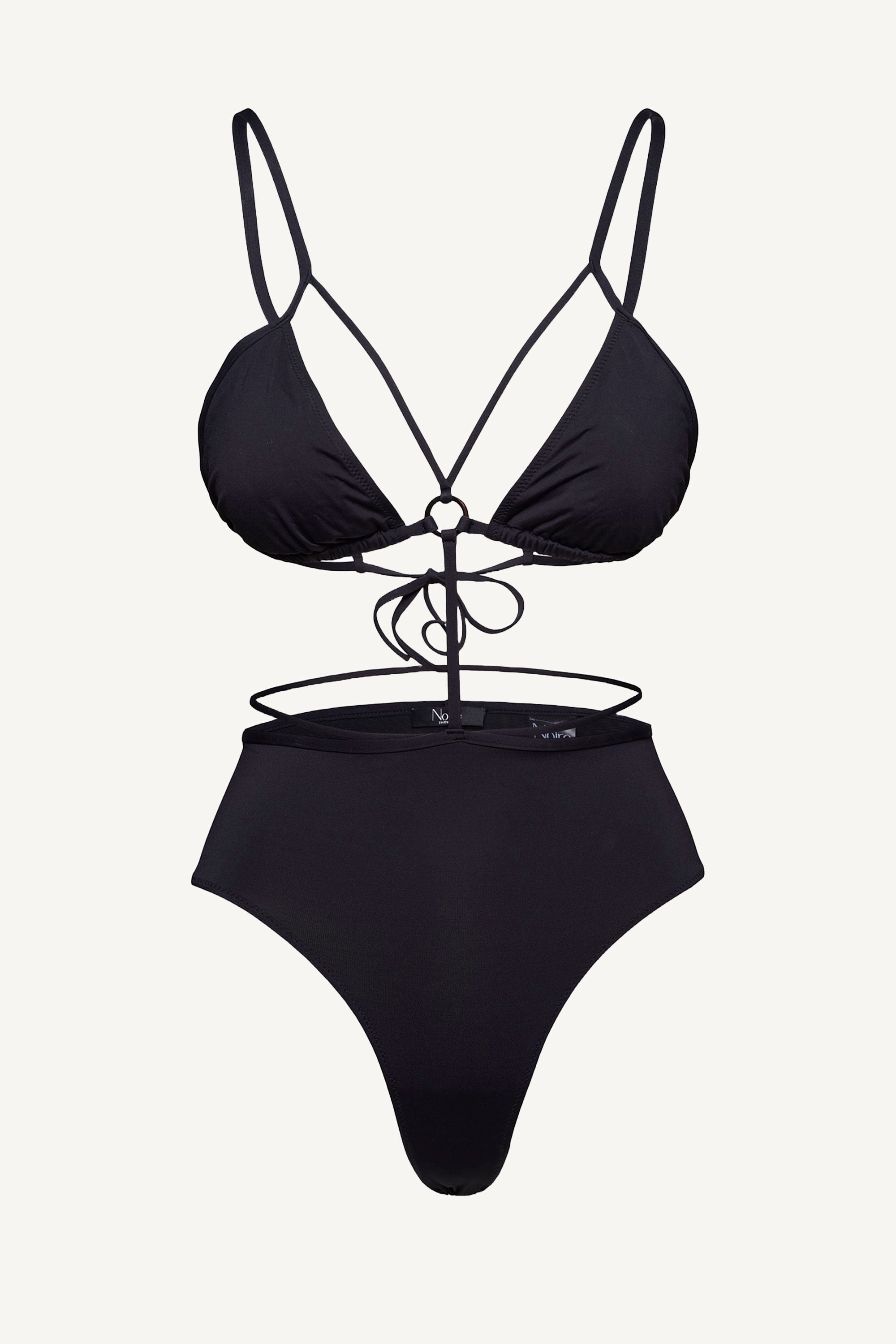 Costum de baie întreg Temptation Monokini Negru