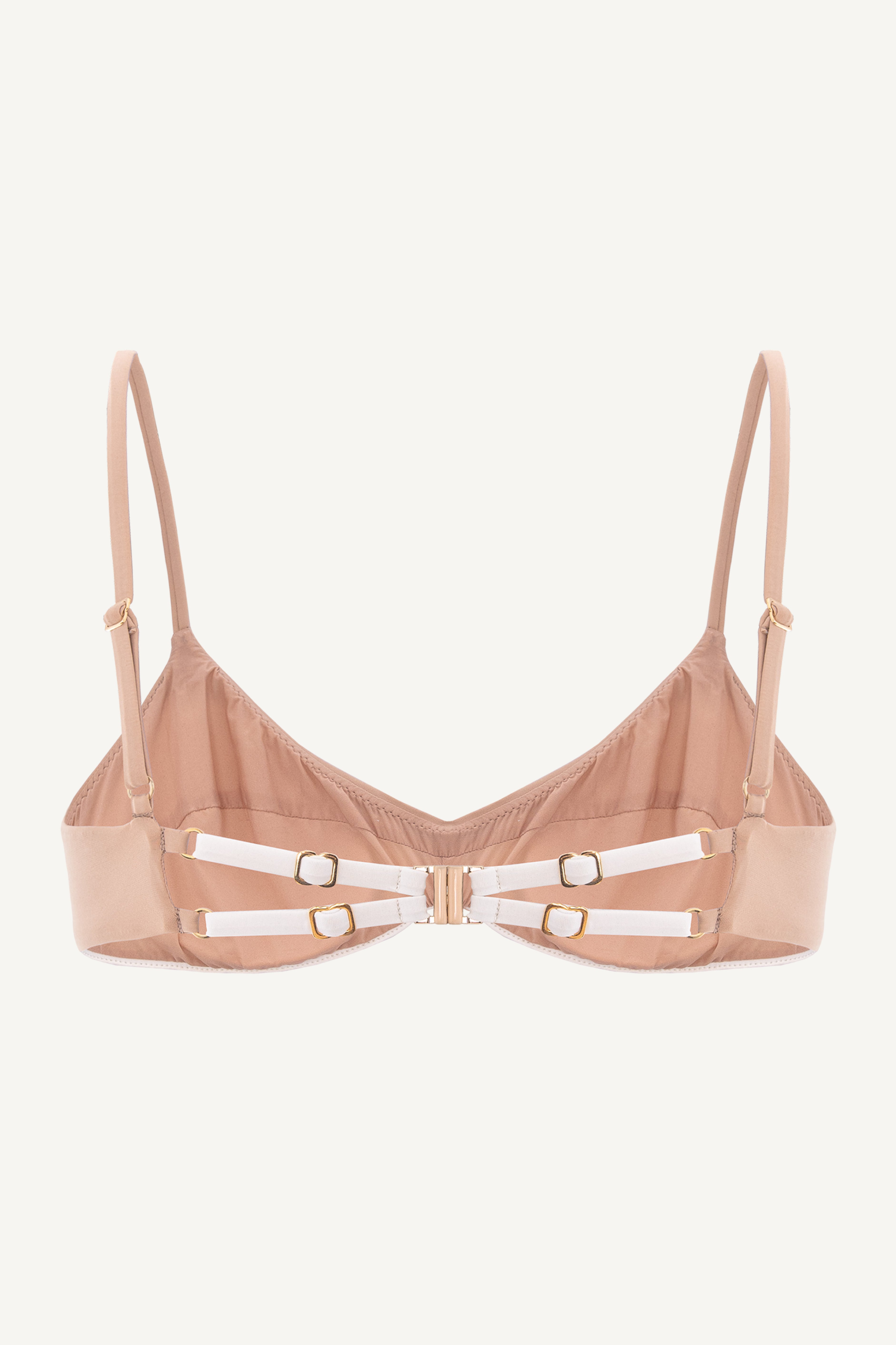 Bustieră Elise Nude cu Decolteu Rotund