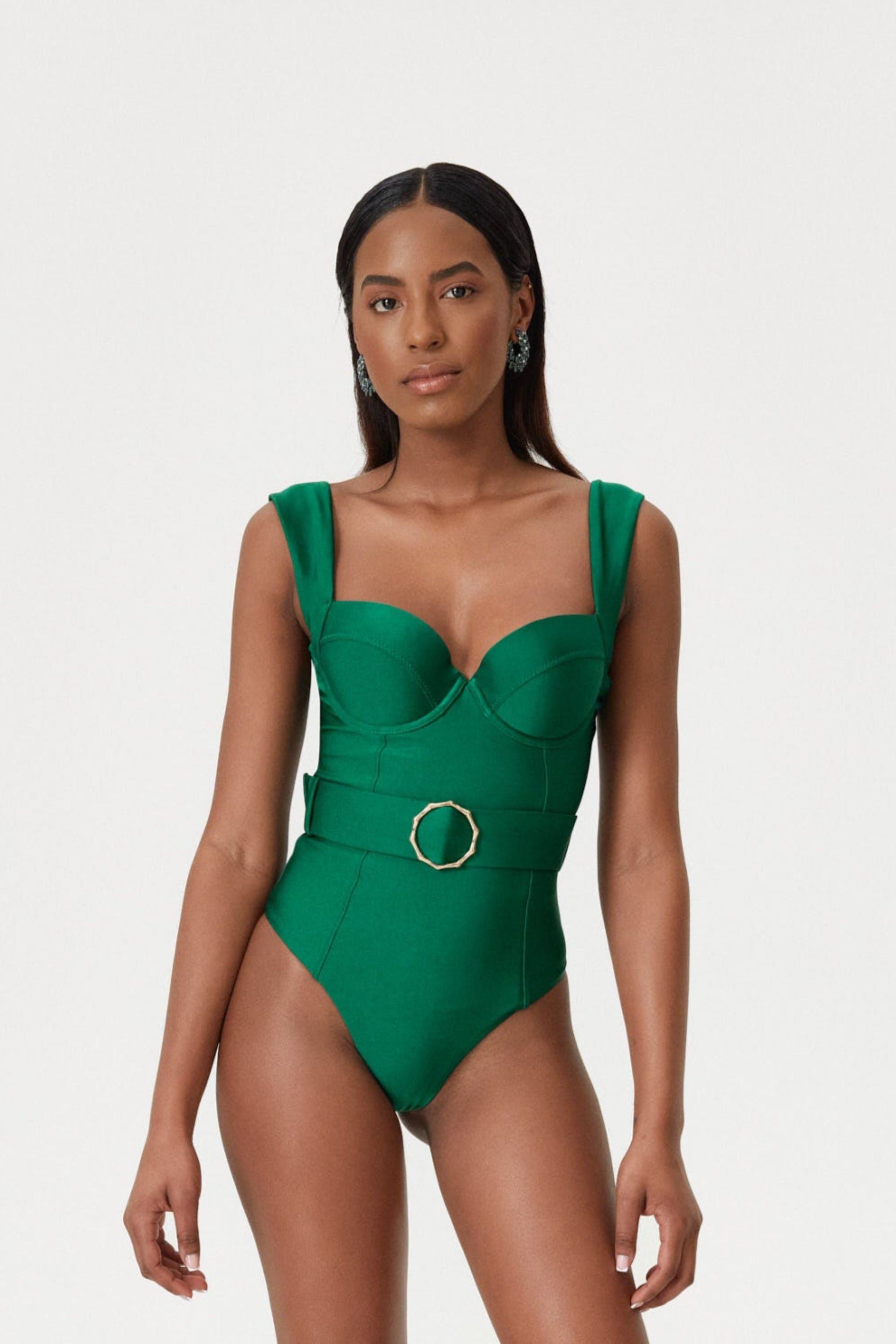 Costum de baie întreg Verde Smarald Iconic