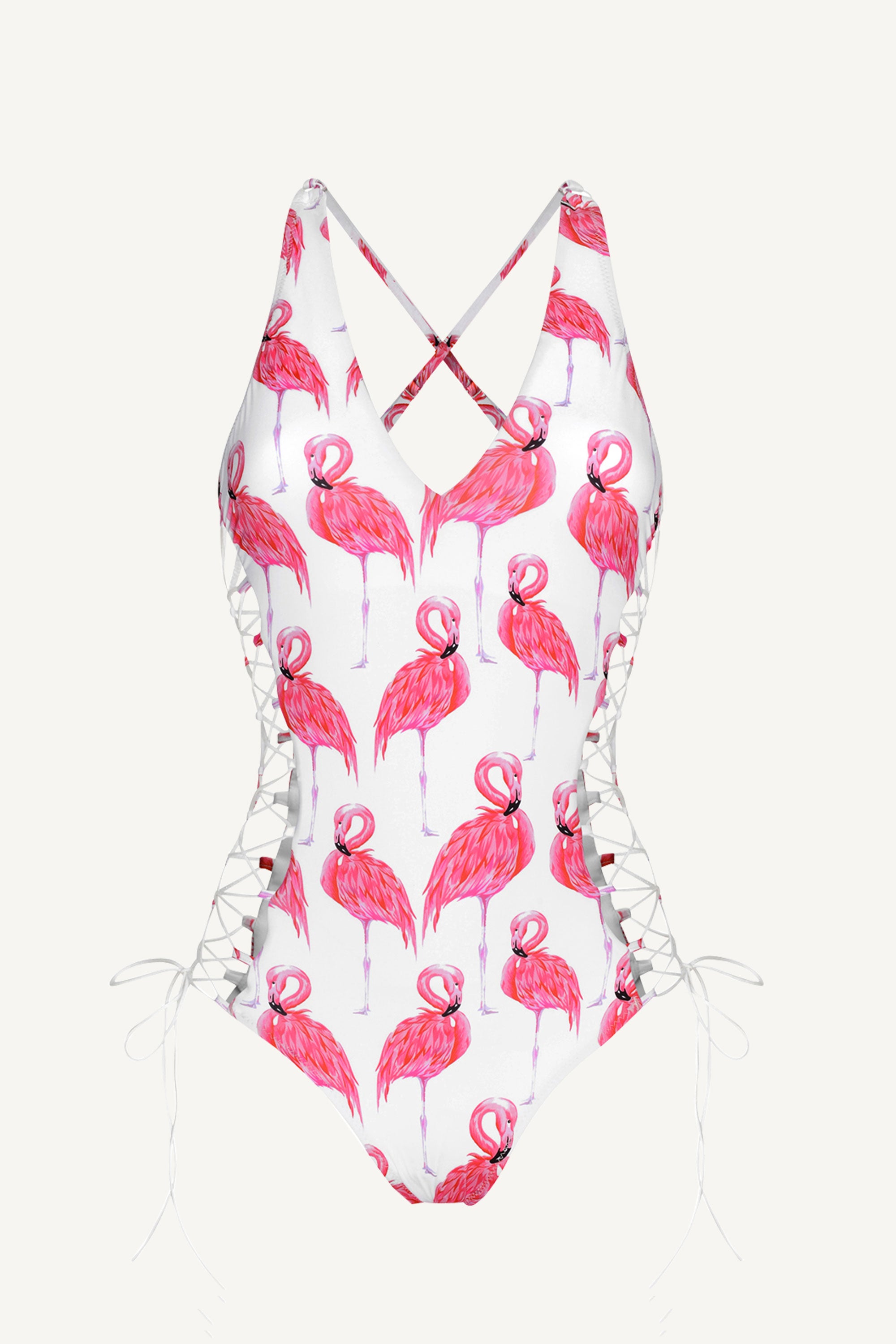 Costum de baie întreg Flamingo Obsession