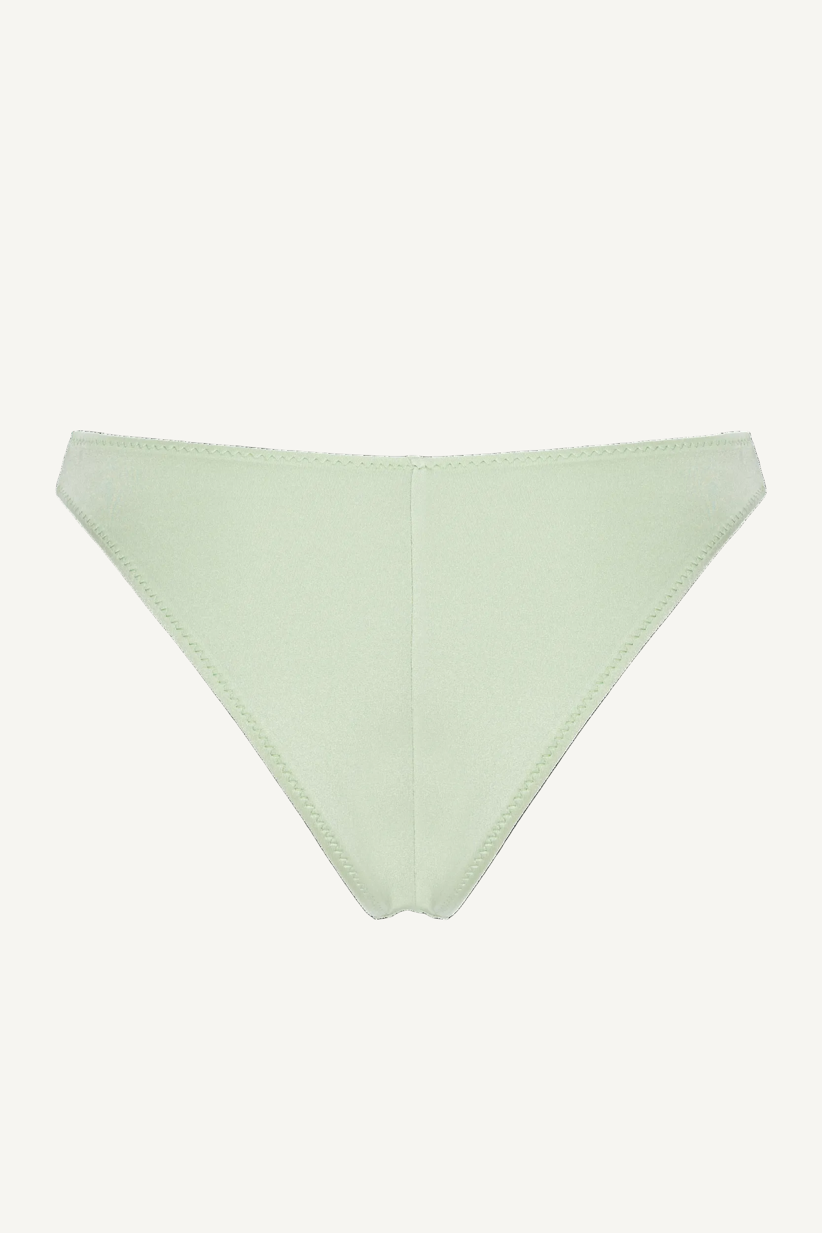 Slip Ivy Verde Pal cu talie în formă de V