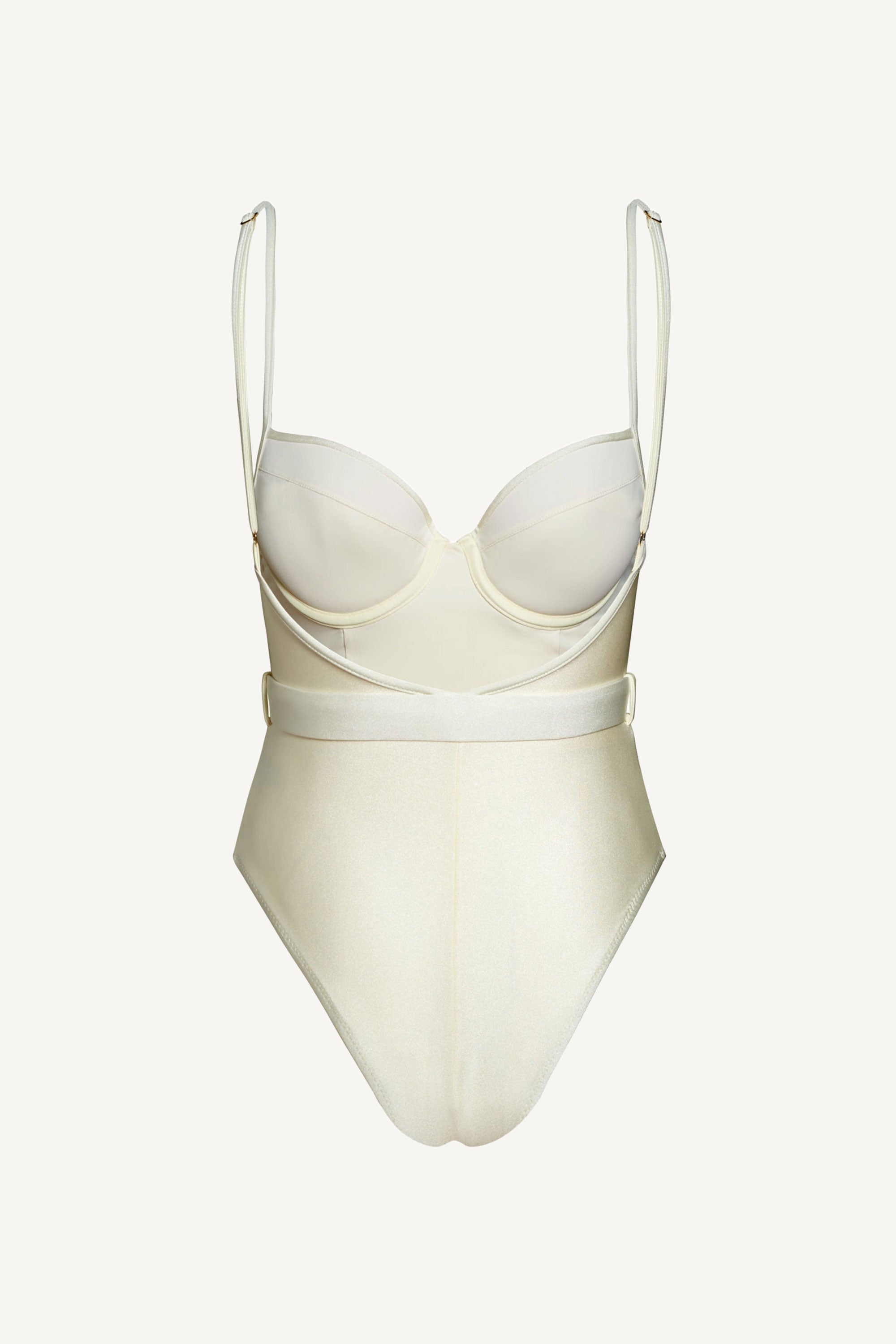 Costum de baie întreg Iconic Alb