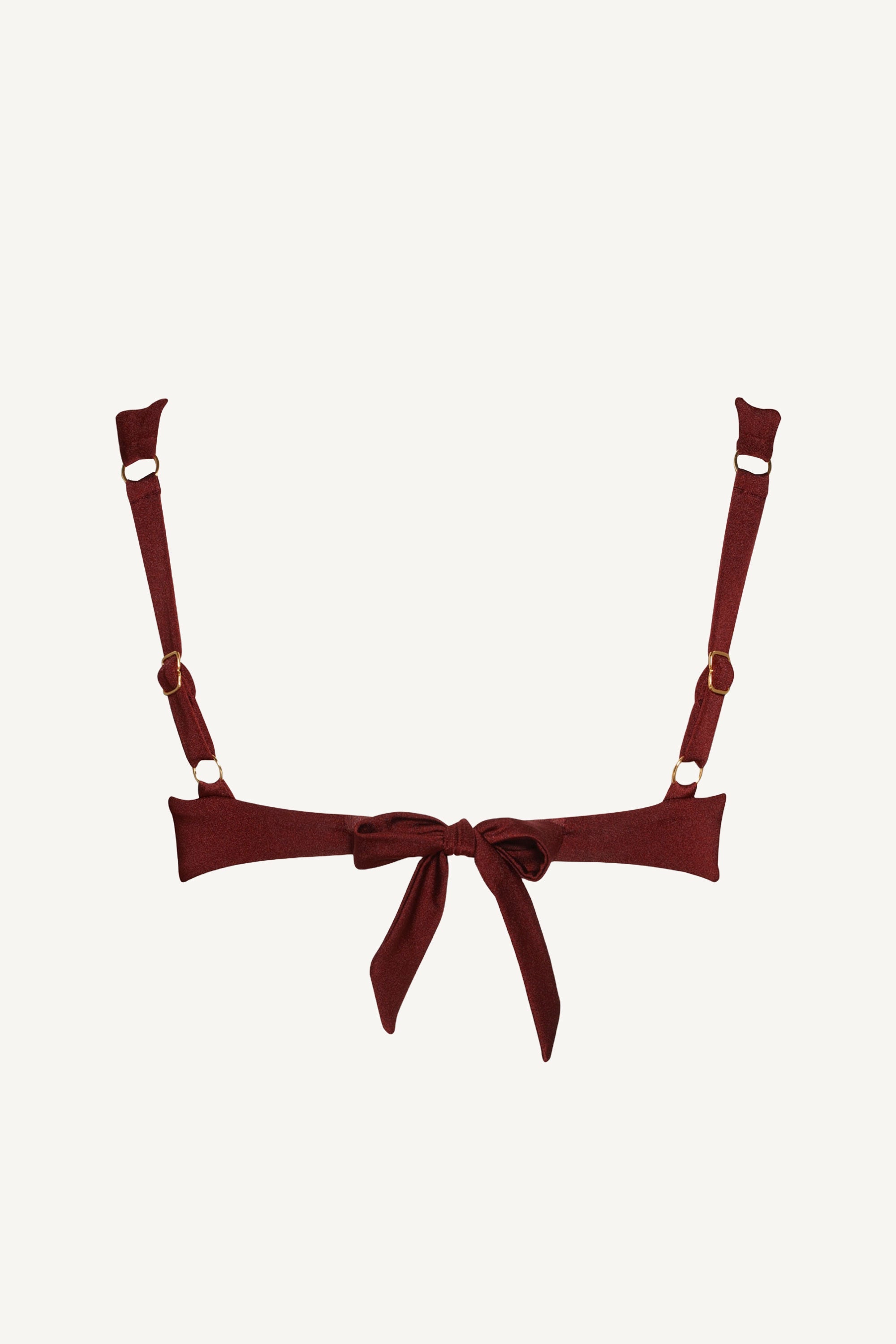 Sutien de baie Balconette drapat Maro Mahon