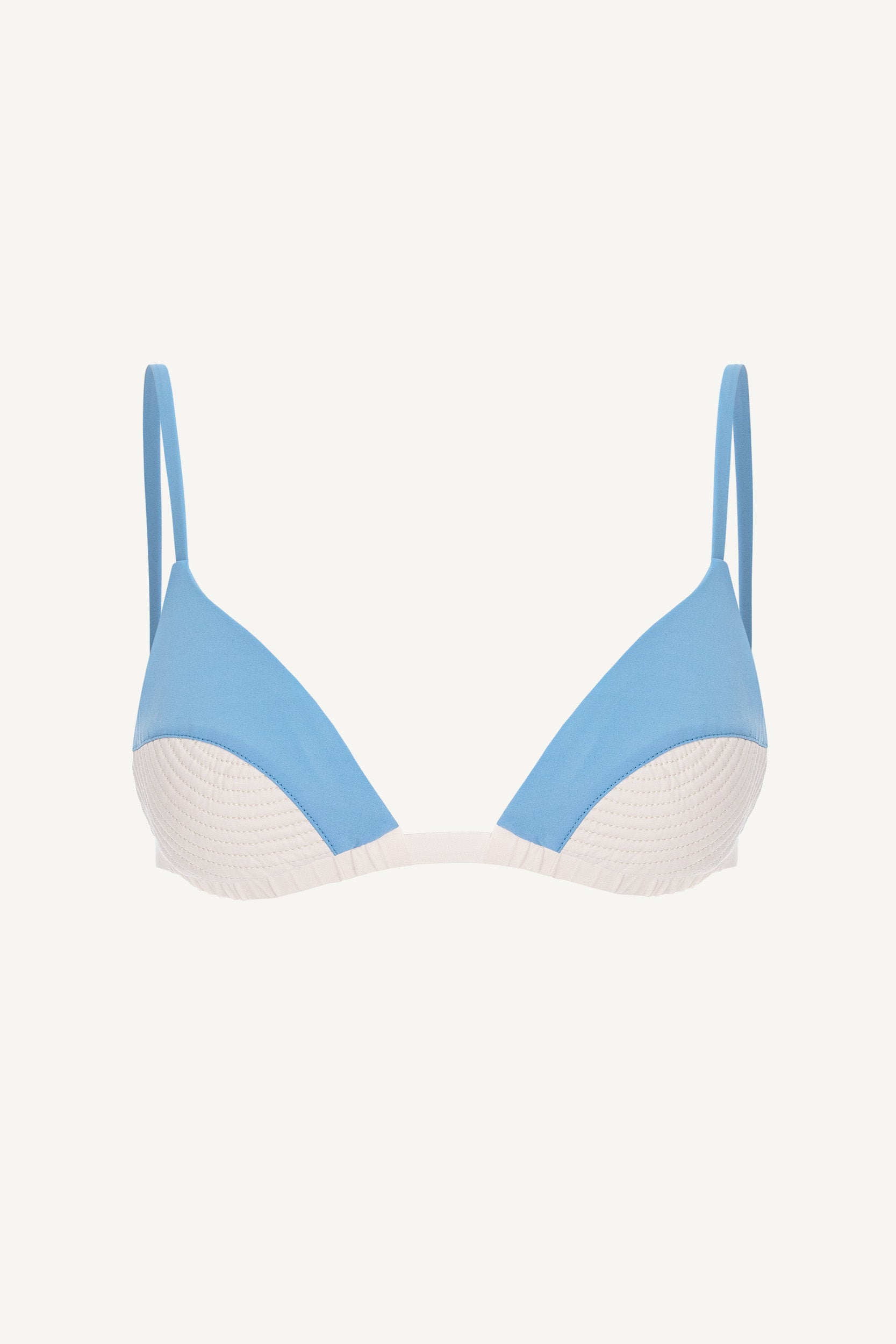 Nyra Triangle Top Sky Blue