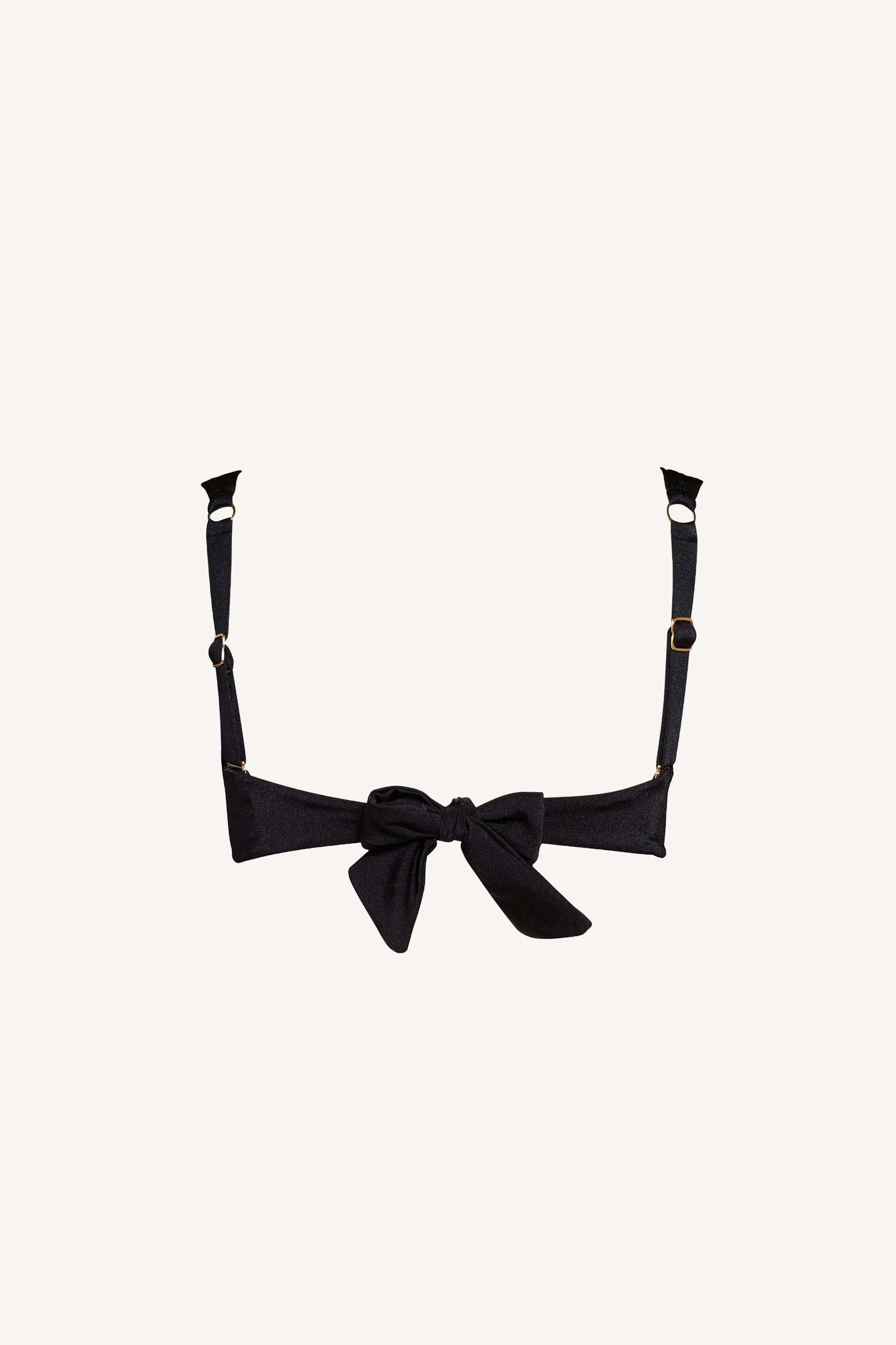 Sutien de baie Bandeau Negru Onix