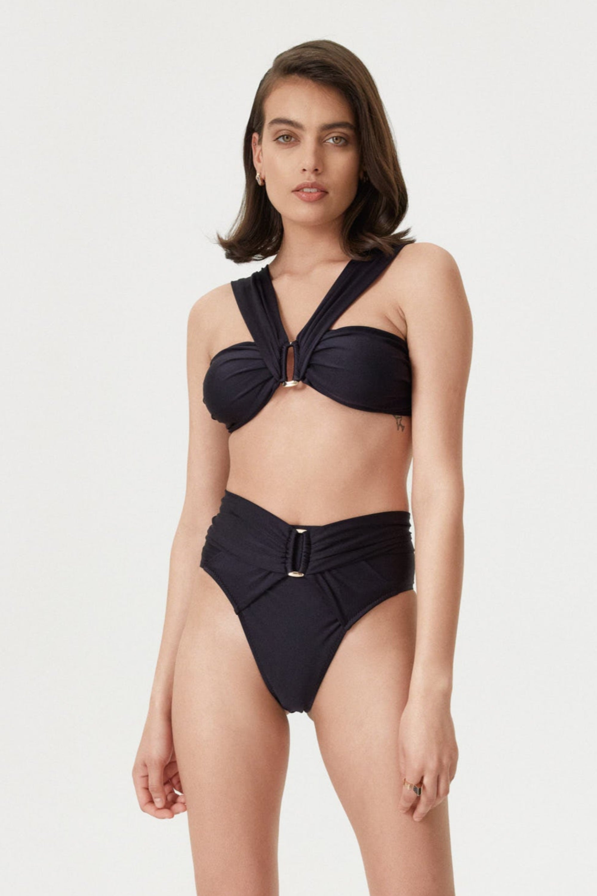 Sutien de baie Papillon Negru Onix