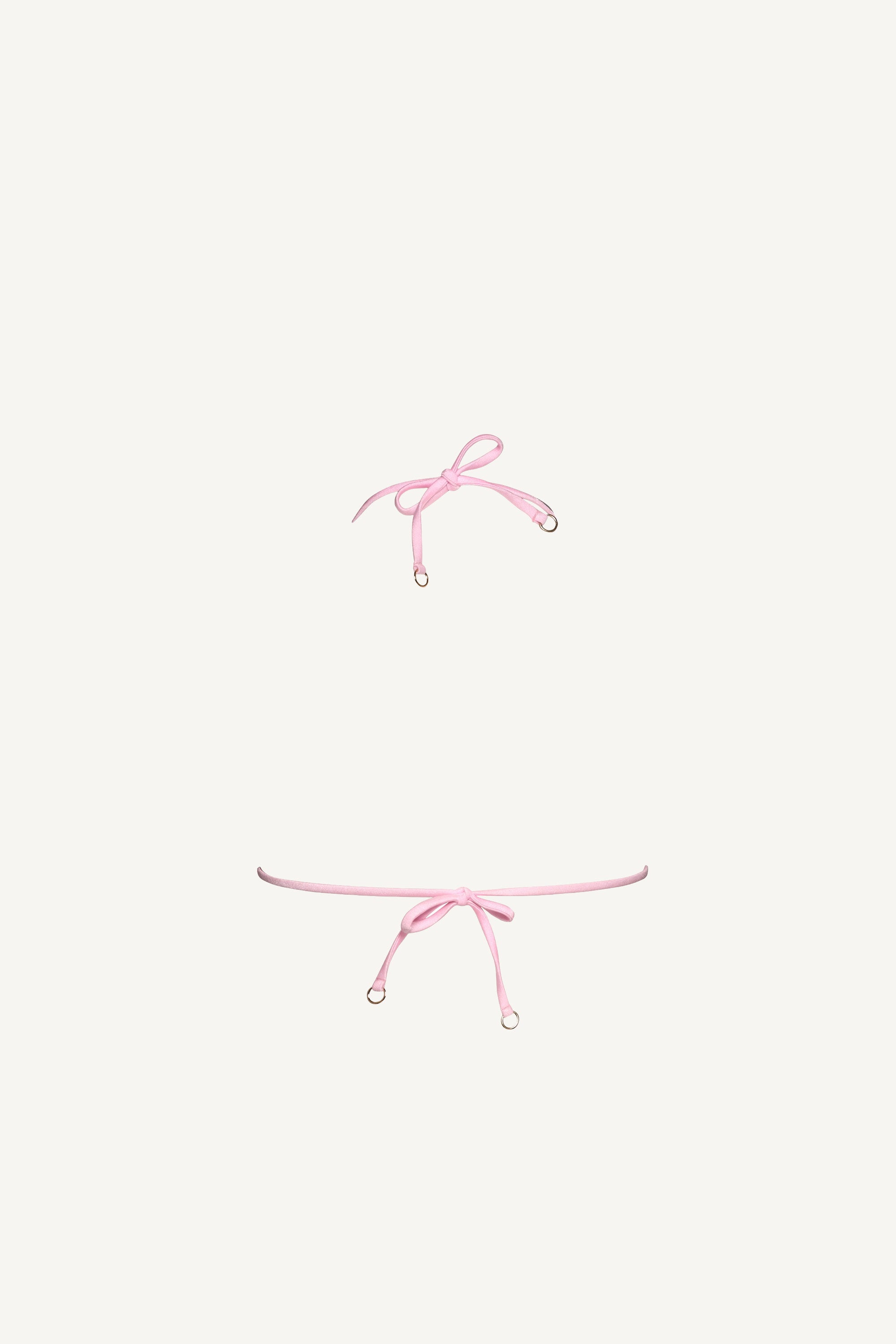 Sutien de baie Triunghi Coquillage Roz