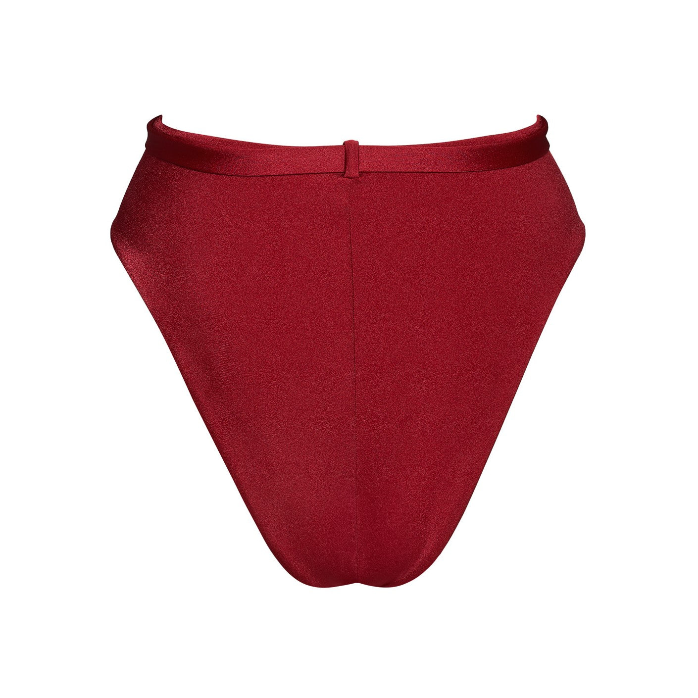 Ruby Seashell High Leg Cut Bottom