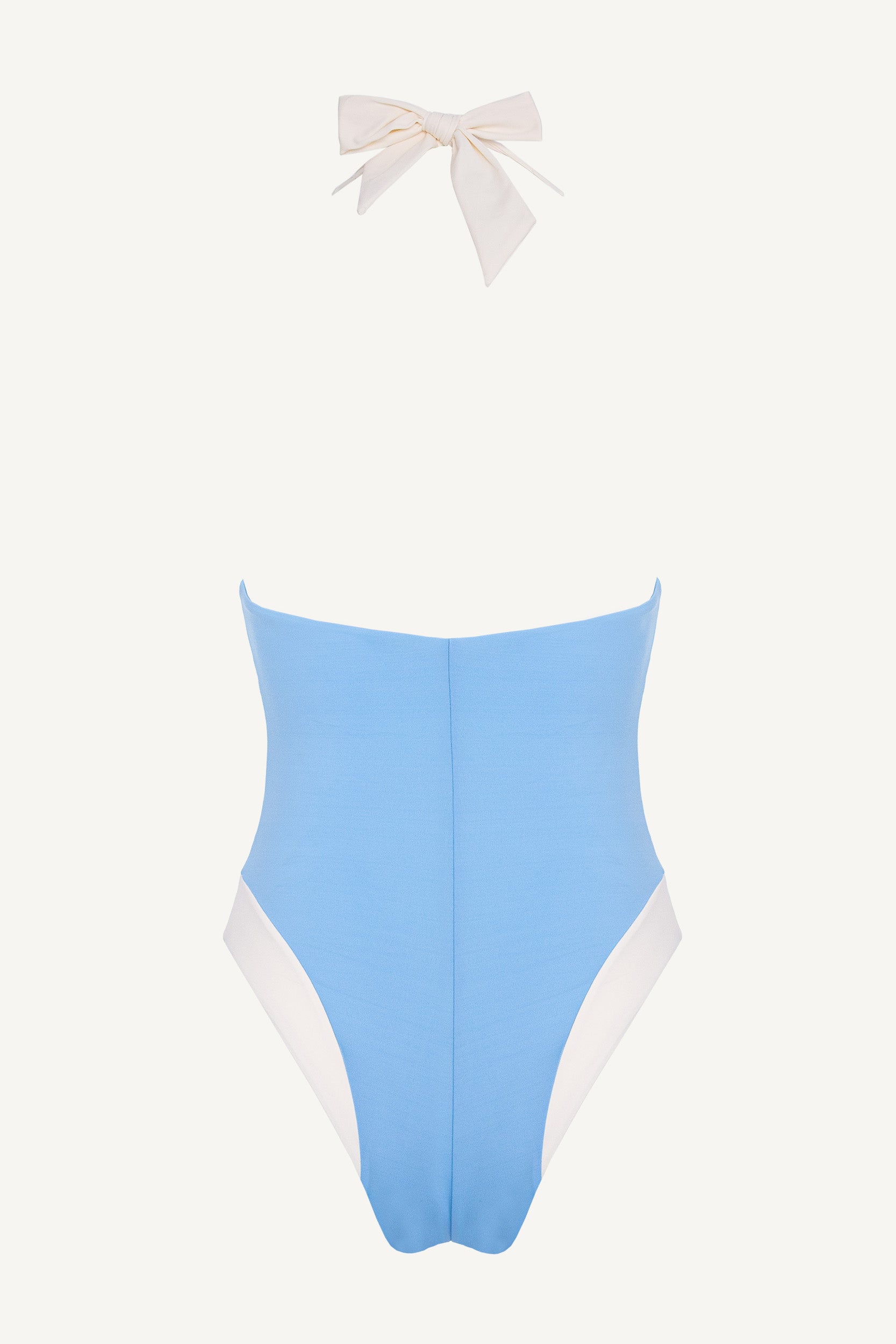 Sienna V One Piece Sky Blue