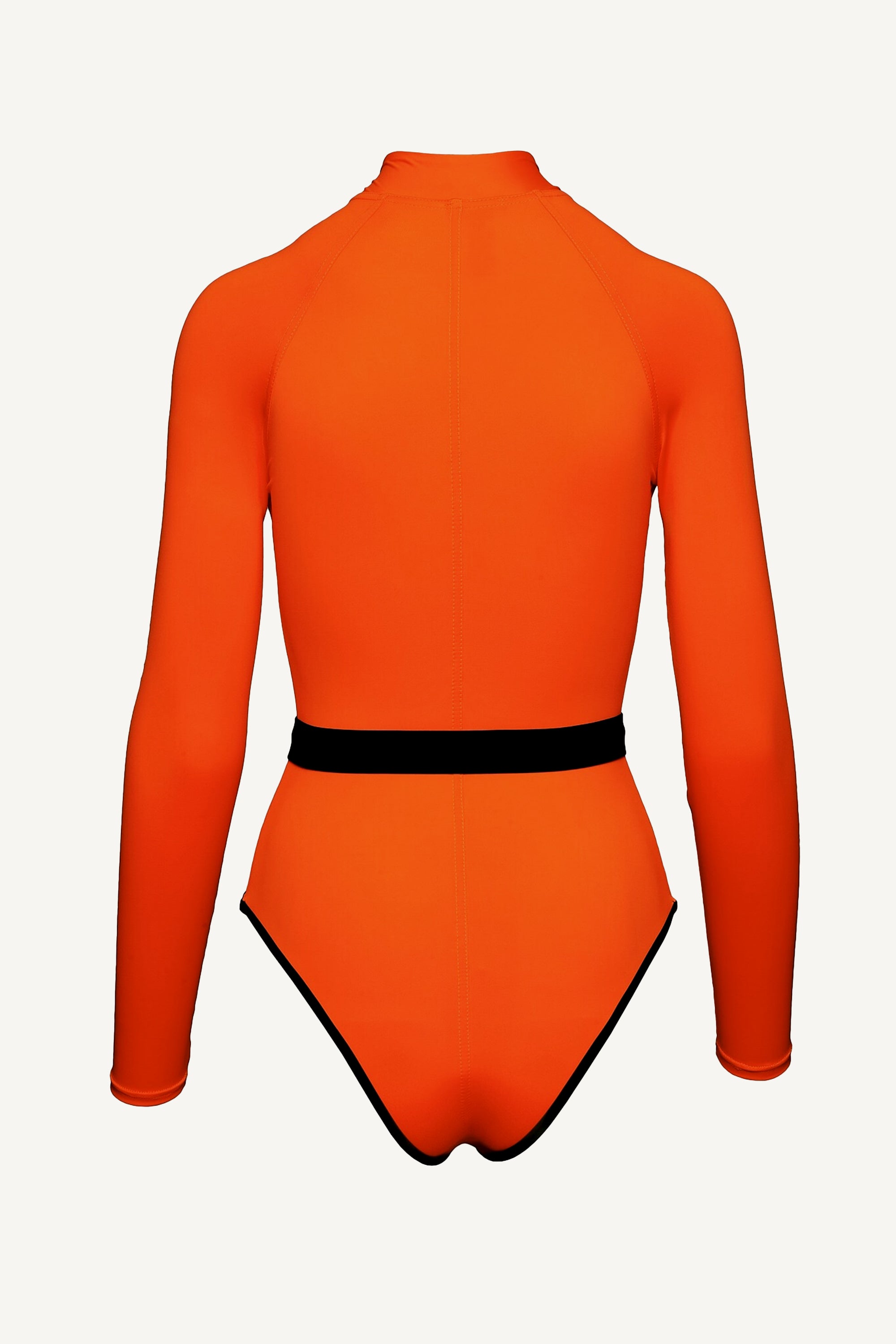 Costum de baie întreg Surf-Up Portocaliu Neon