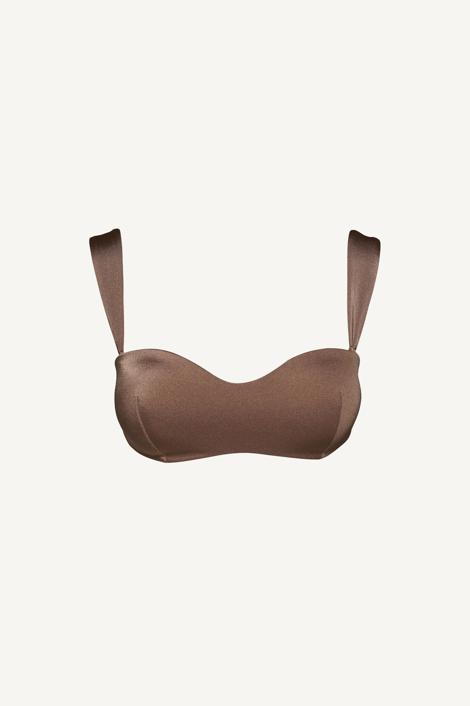 Sutien de baie Bandeau Taupe
