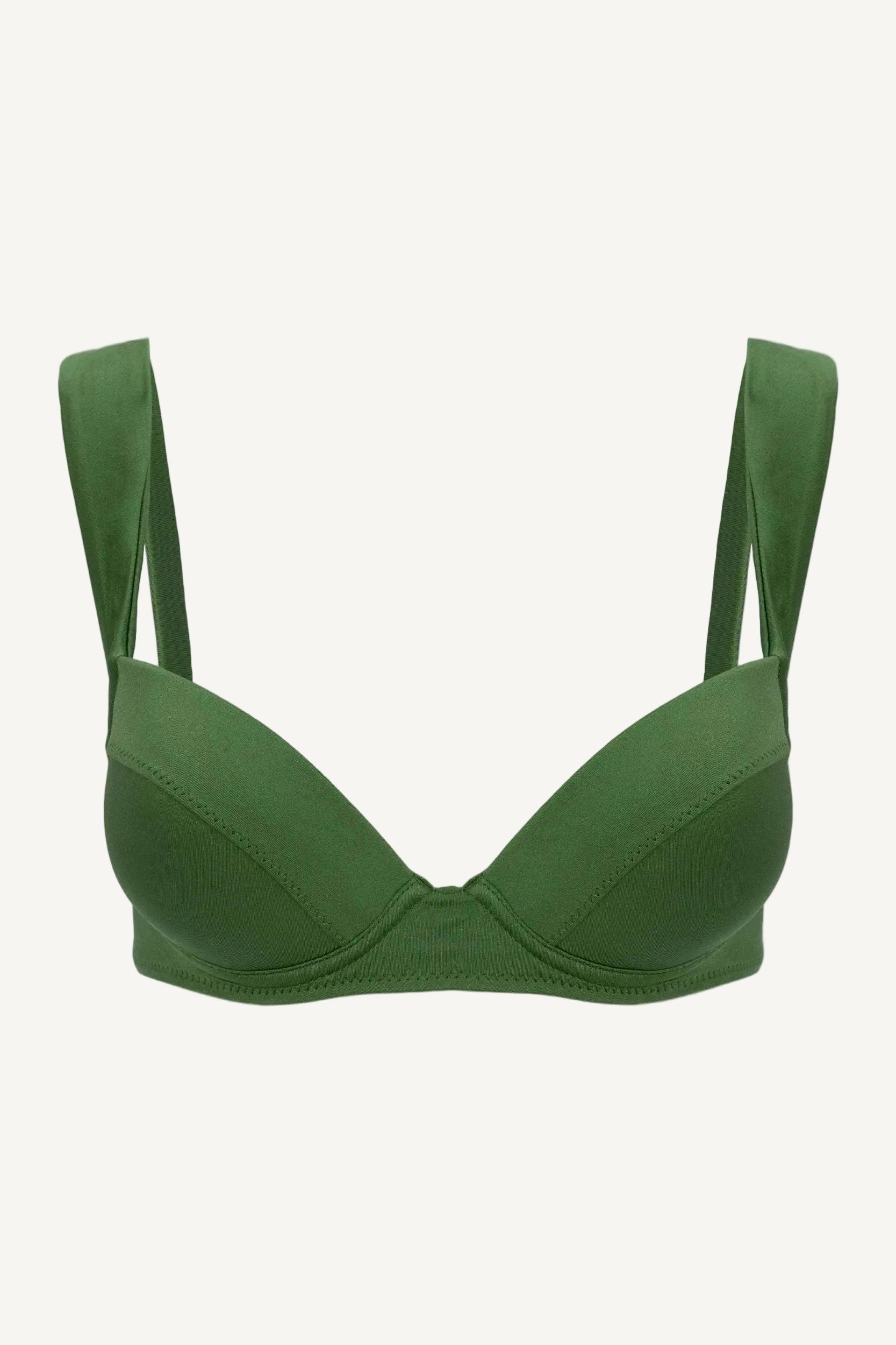 Forest Green Underwire Top