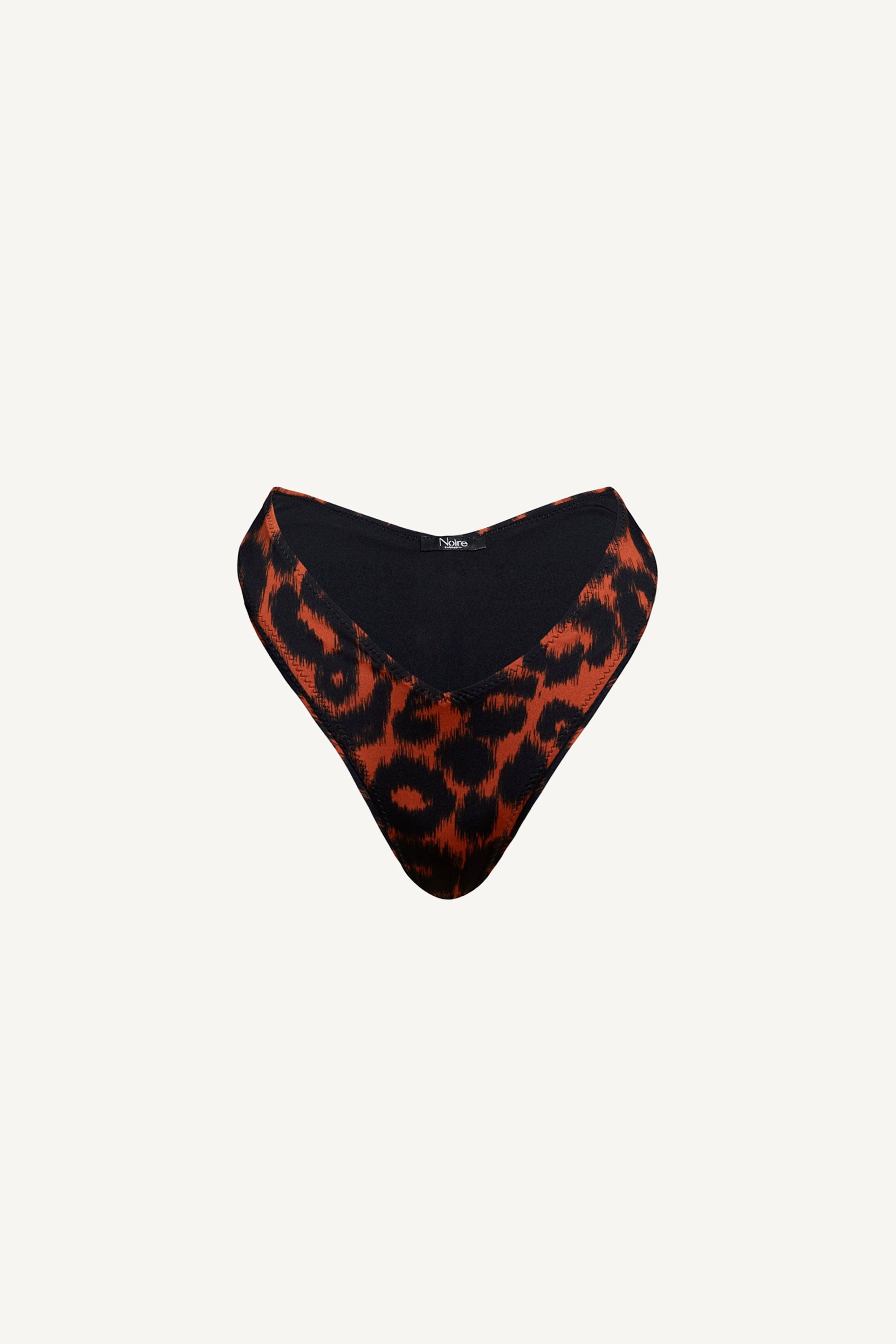 Animal Print V-Cut Bottom