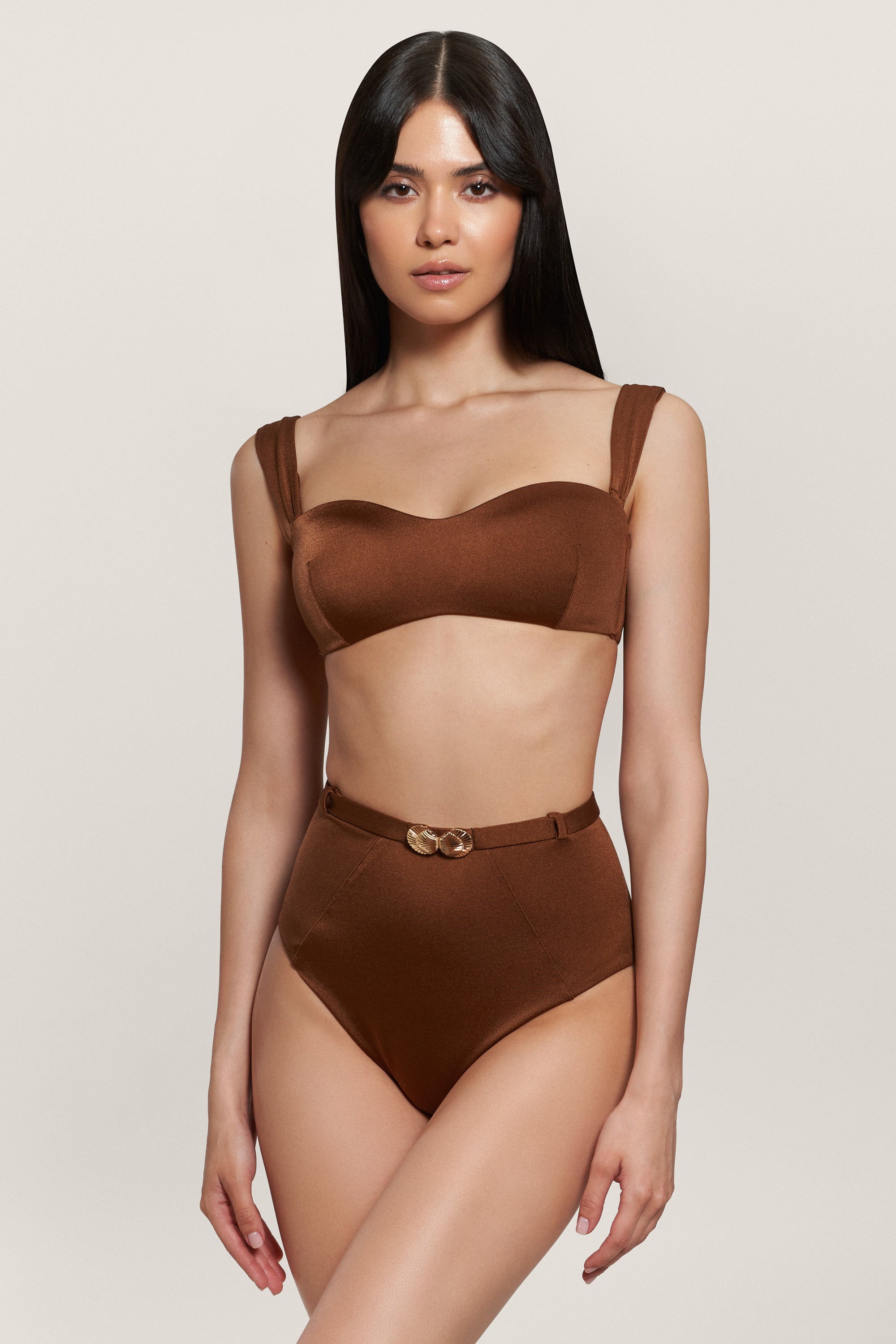 Bronzite Bandeau Top