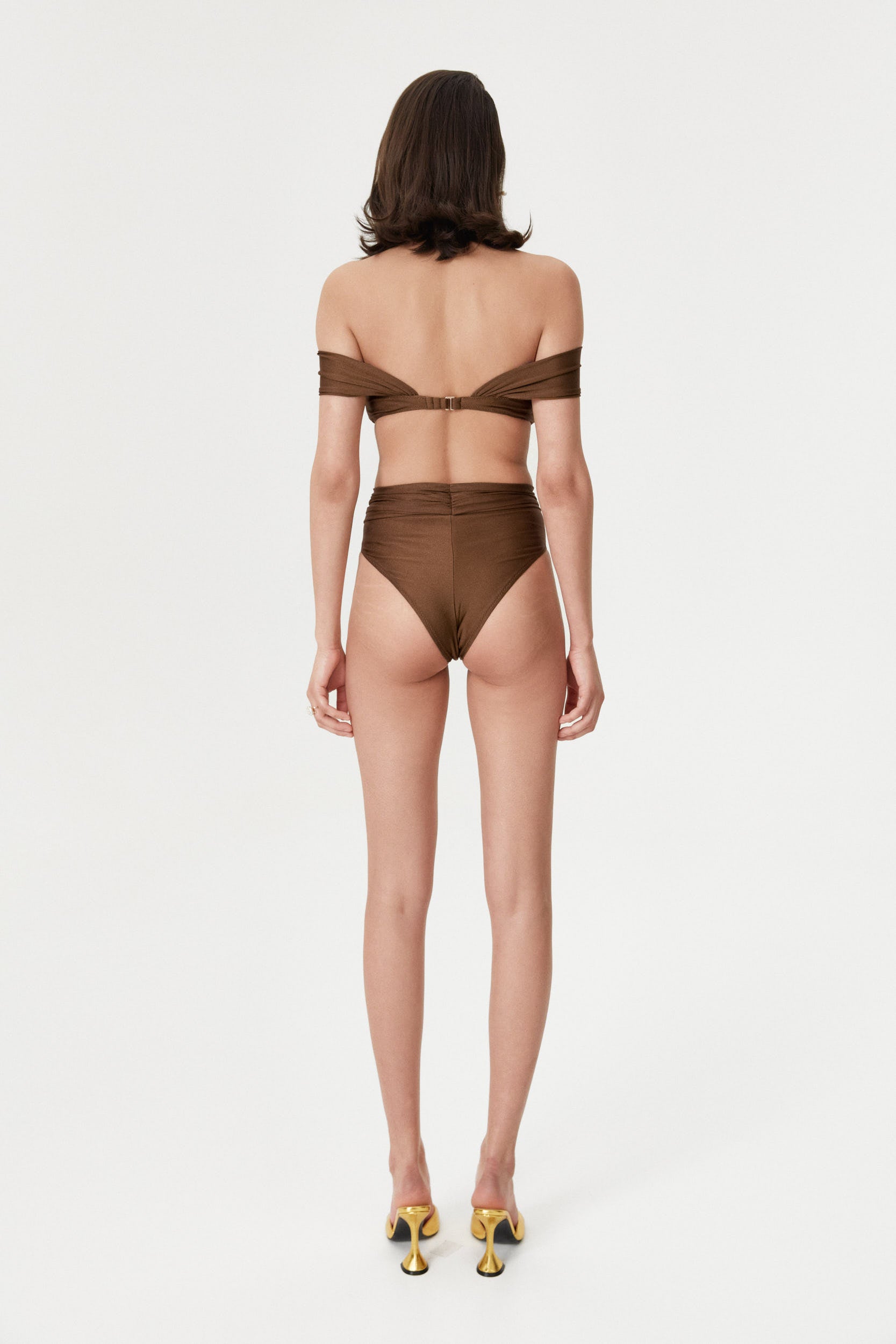 Bronzite Papillon High Waist Bottom