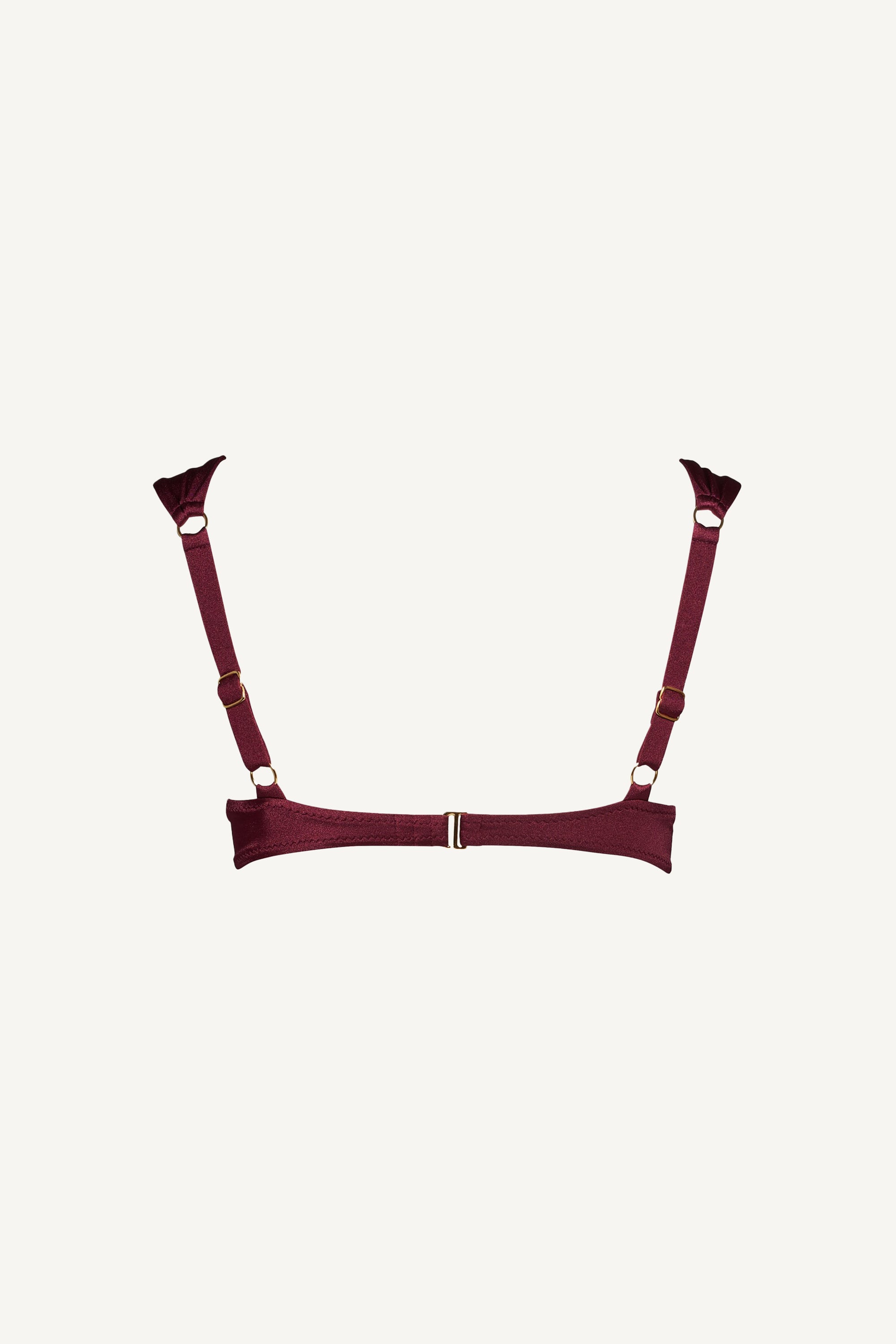 Burgundy Underwire Top