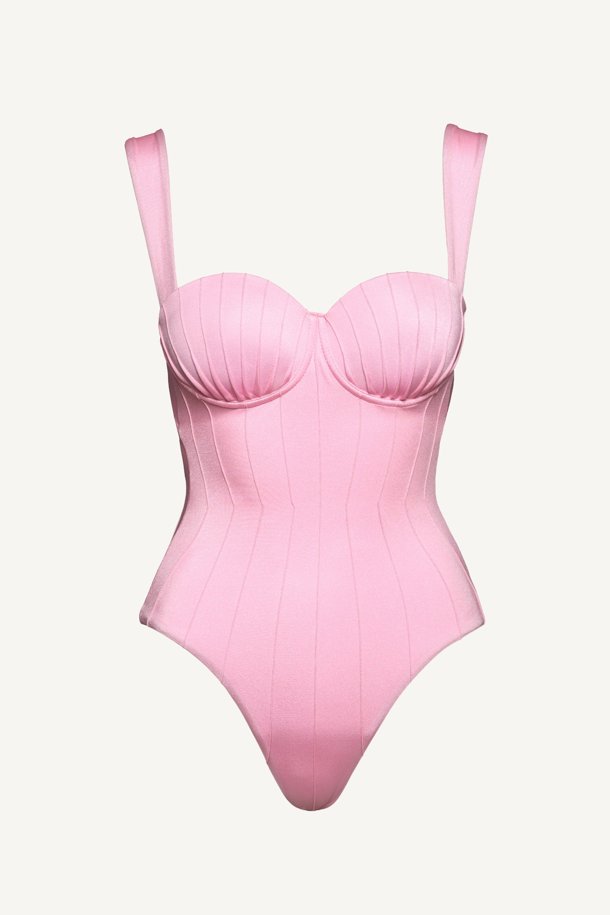 Pink Dreams Coquillage Balconette One Piece