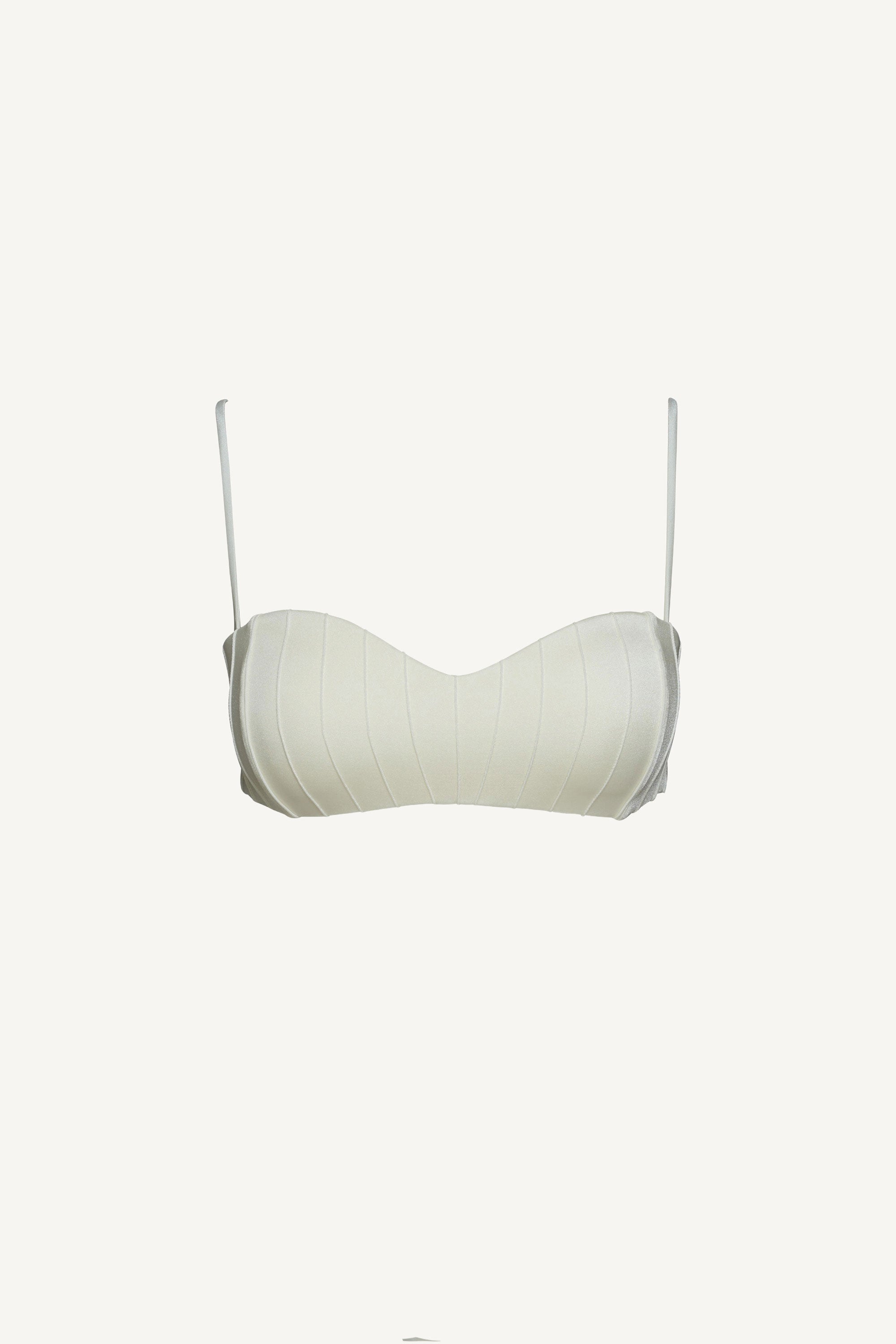 Pearl Coquillage Bandeau Top