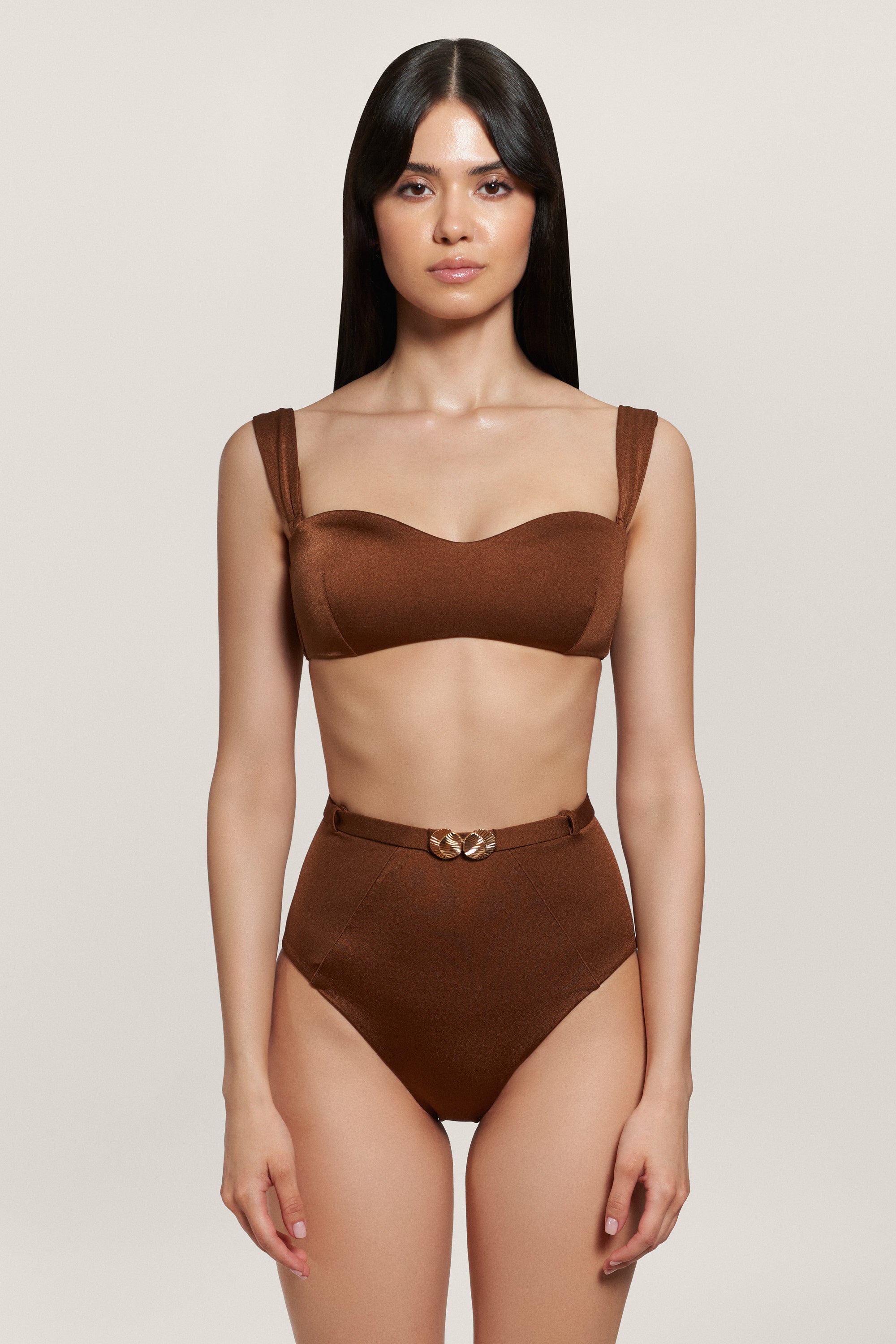 Bronzite Bandeau Top