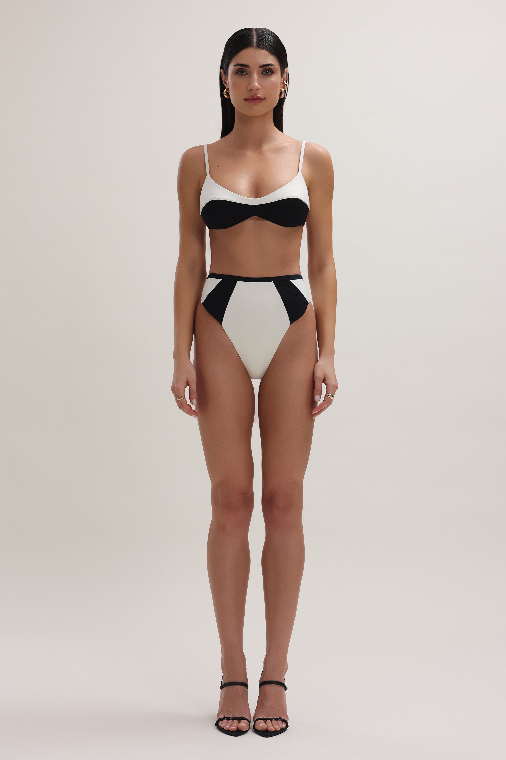 Bustieră Elise Ivory cu decolteu rotund