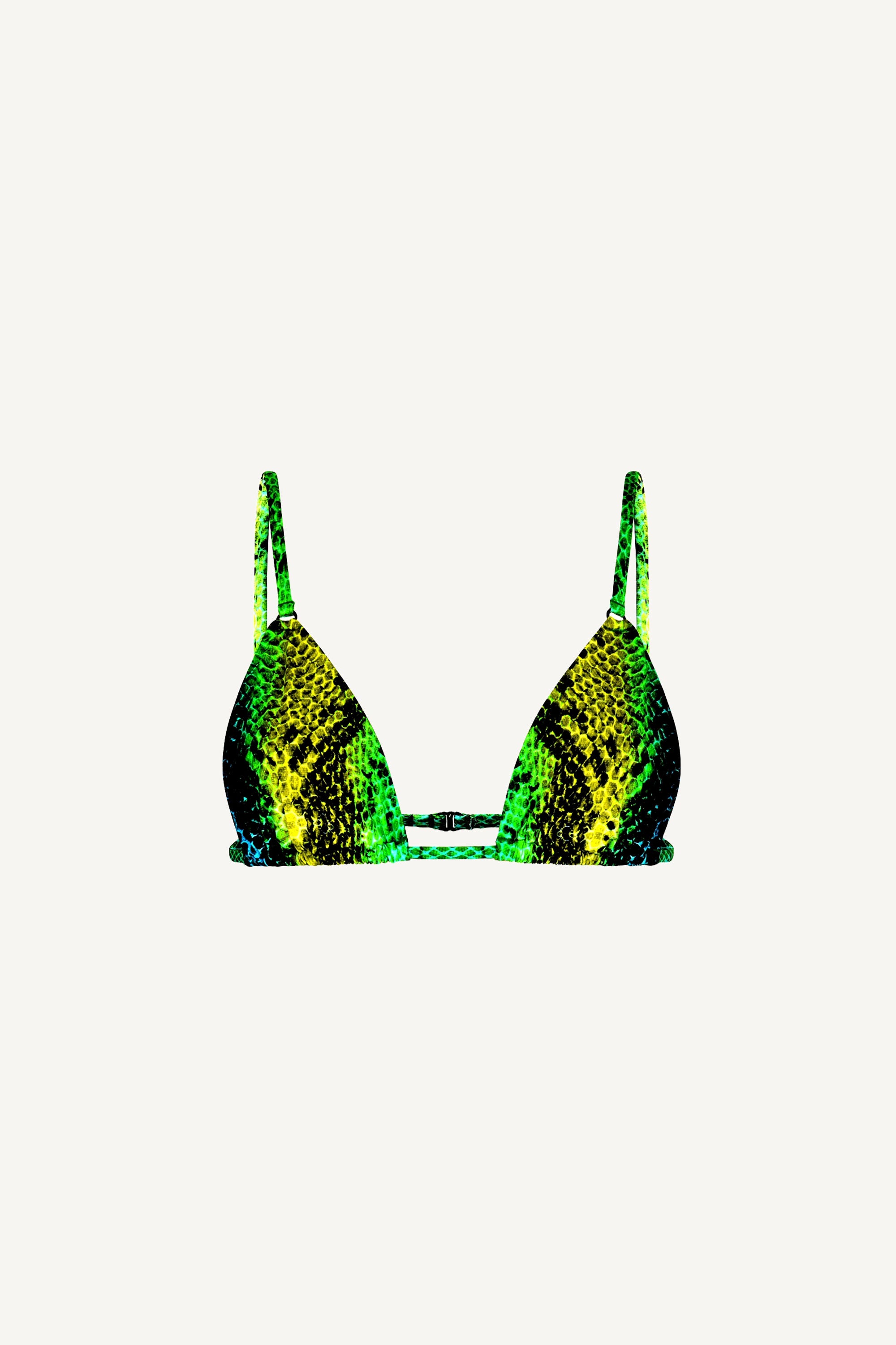 Green Snake Tanning Triangle Top