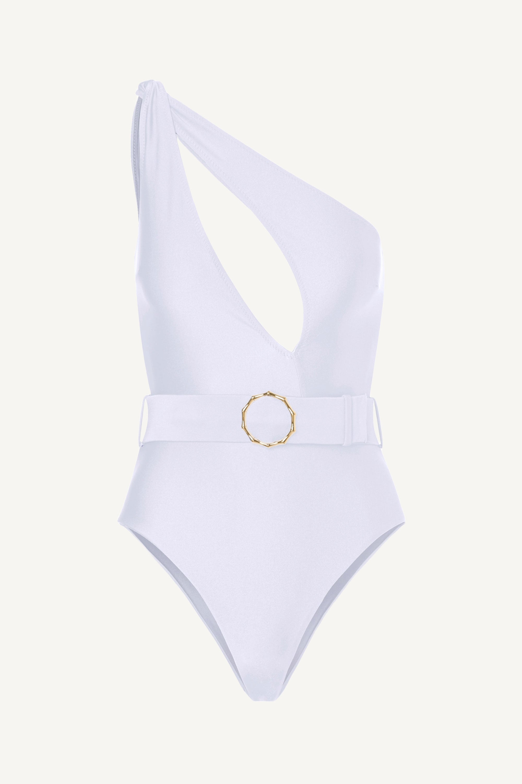 Moonstone One-Shoulder Swimsuit