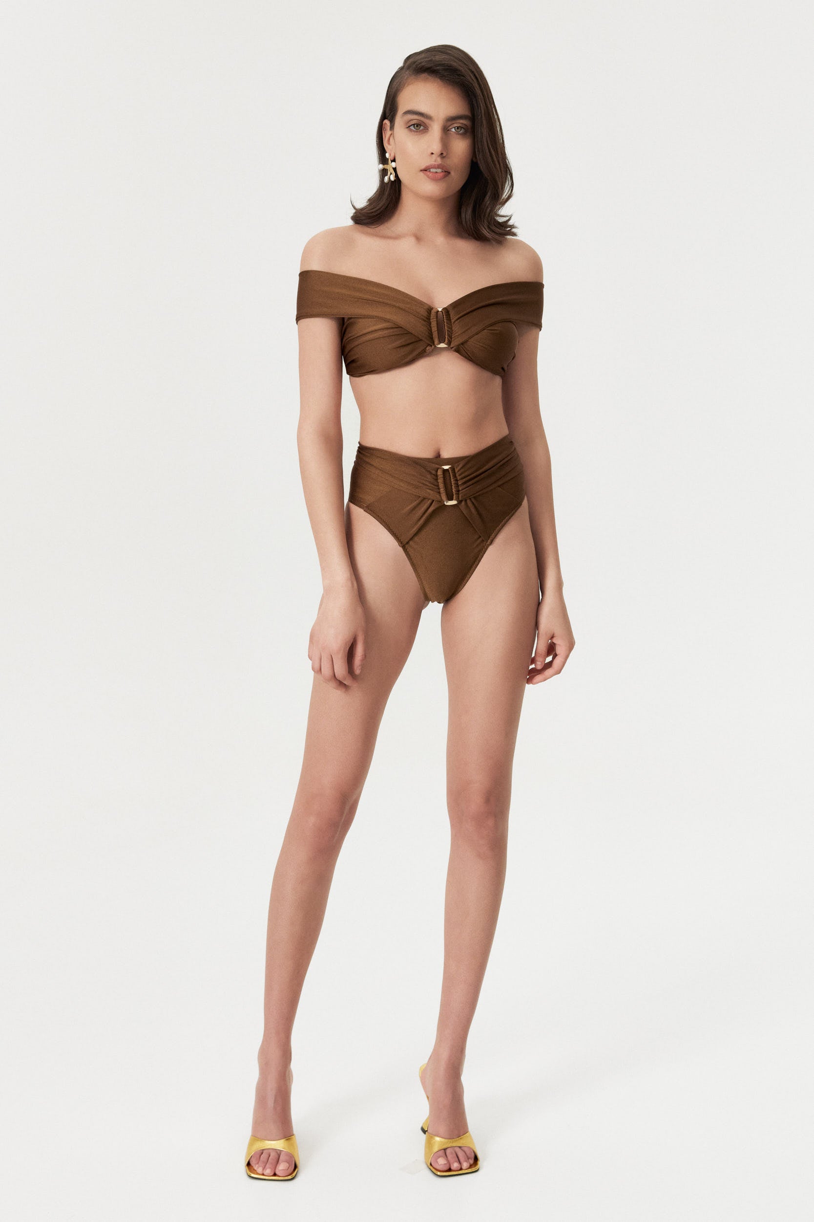 Bronzite Papillon High Waist Bottom