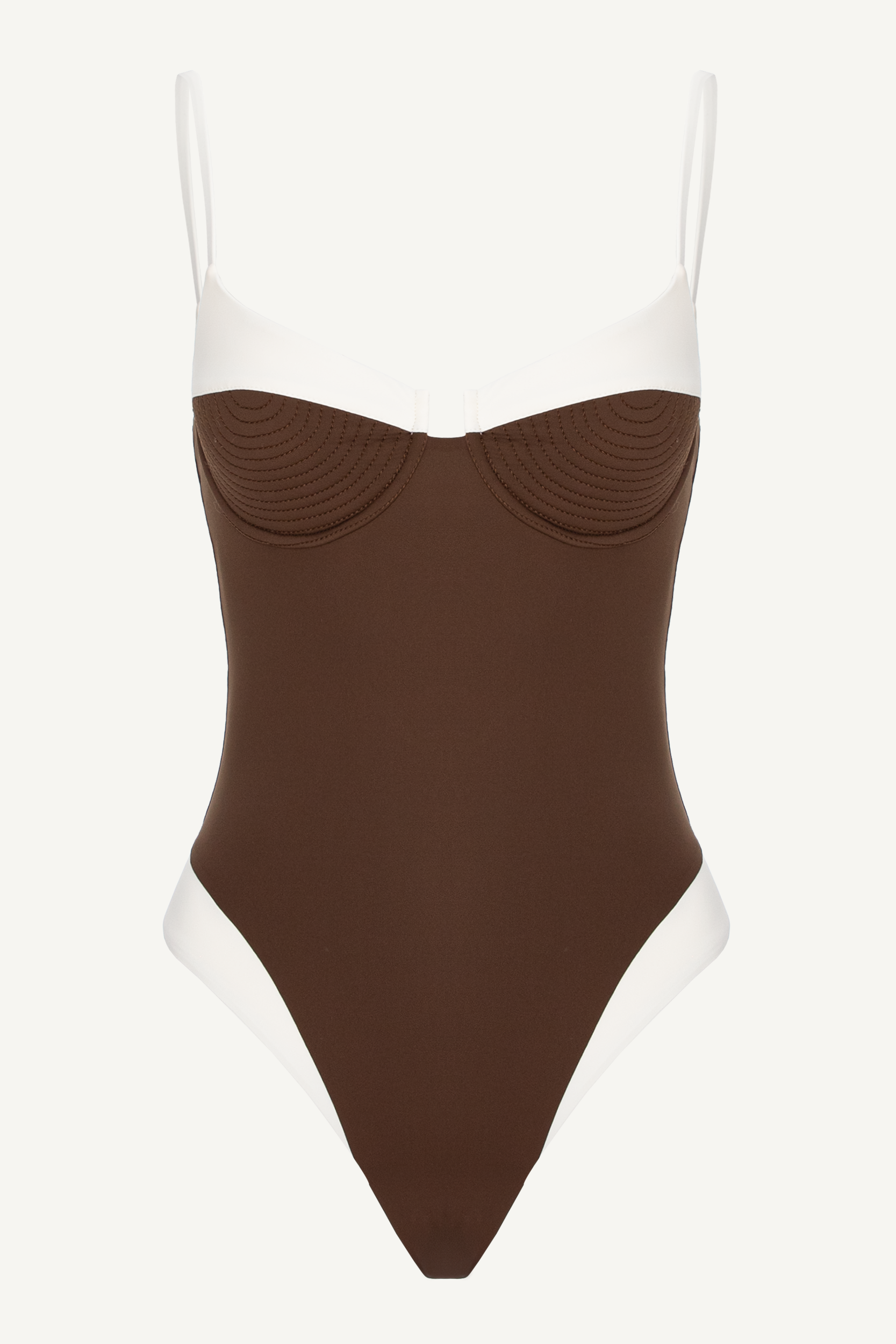 Costum de baie întreg Celine – Maro Espresso
