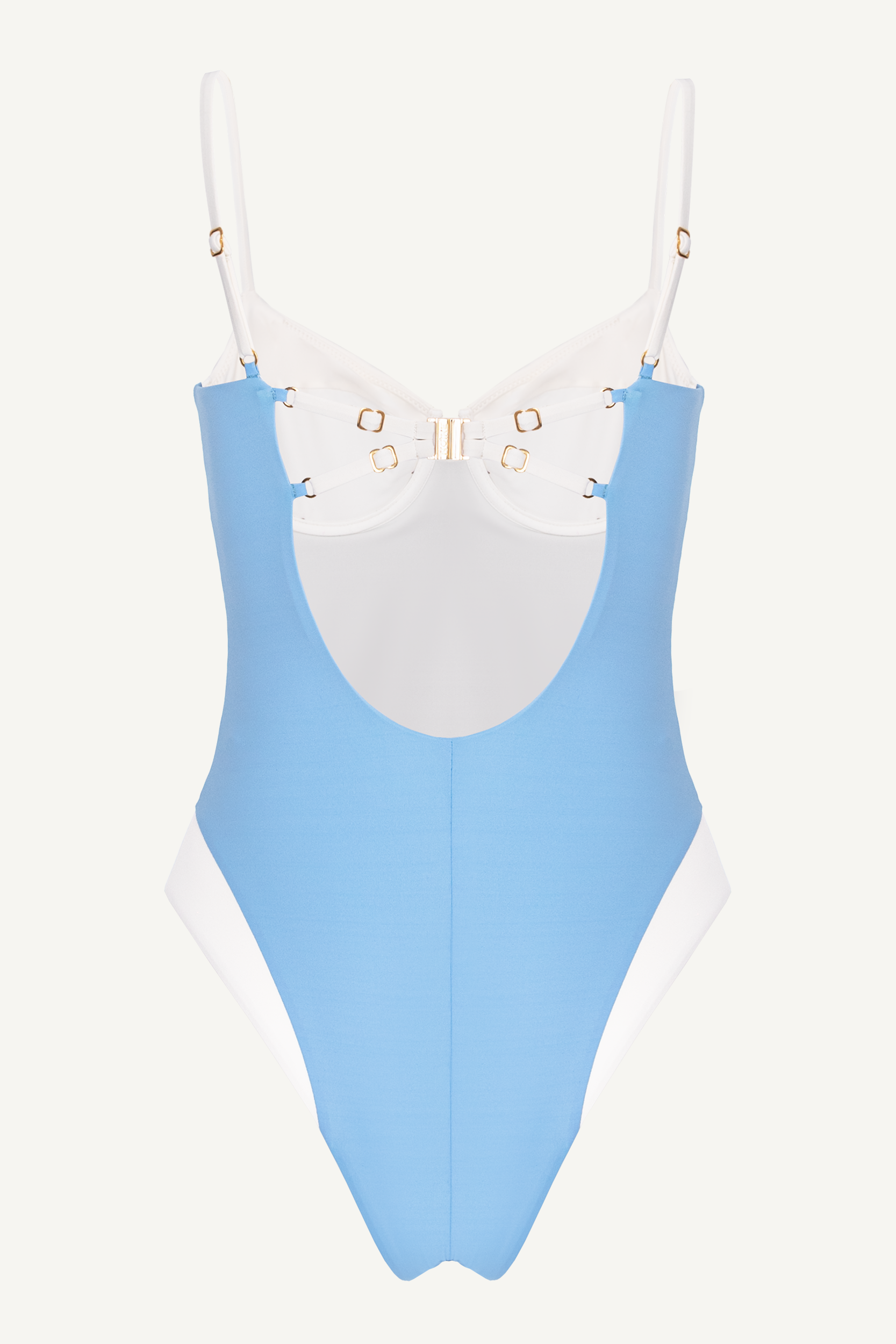 Costum de baie întreg Celine – Albastru deschis