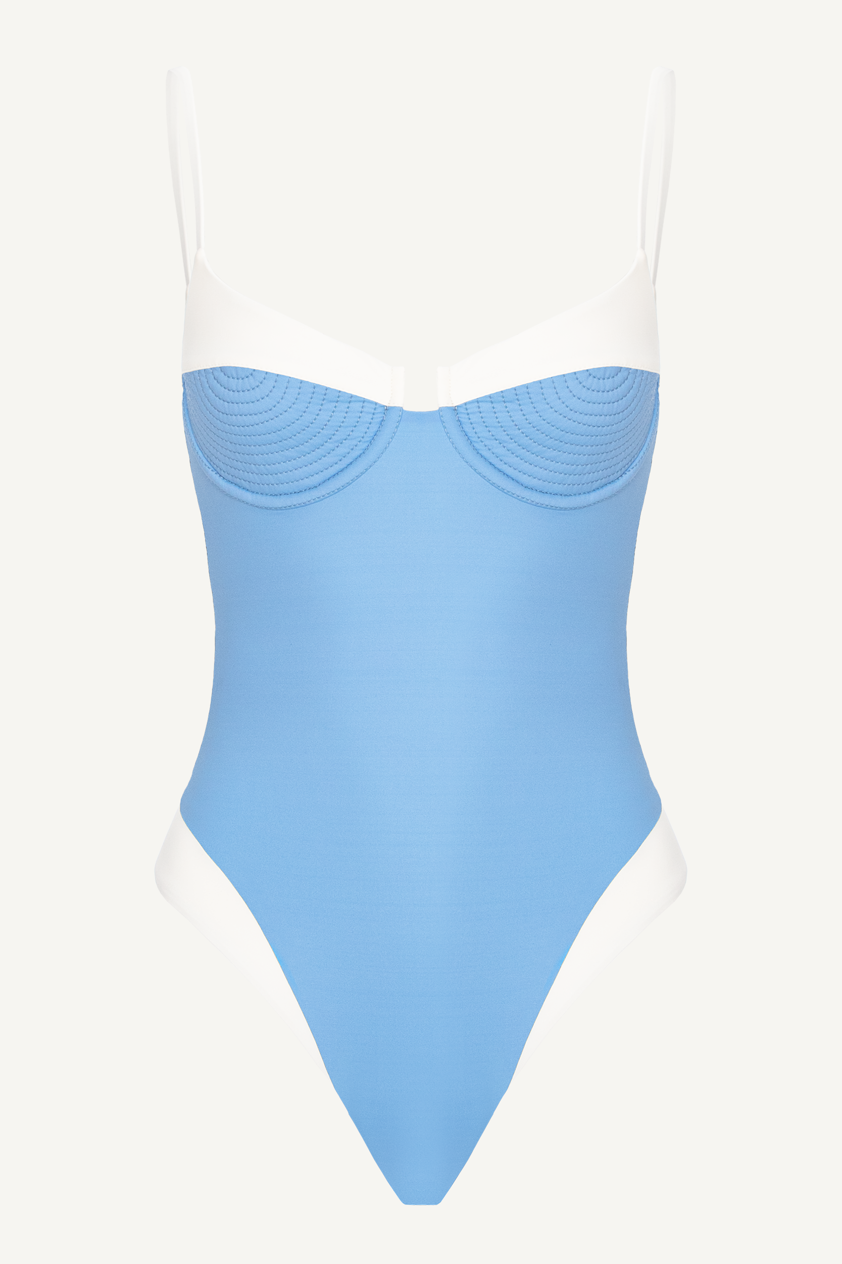 Costum de baie întreg Celine – Albastru deschis