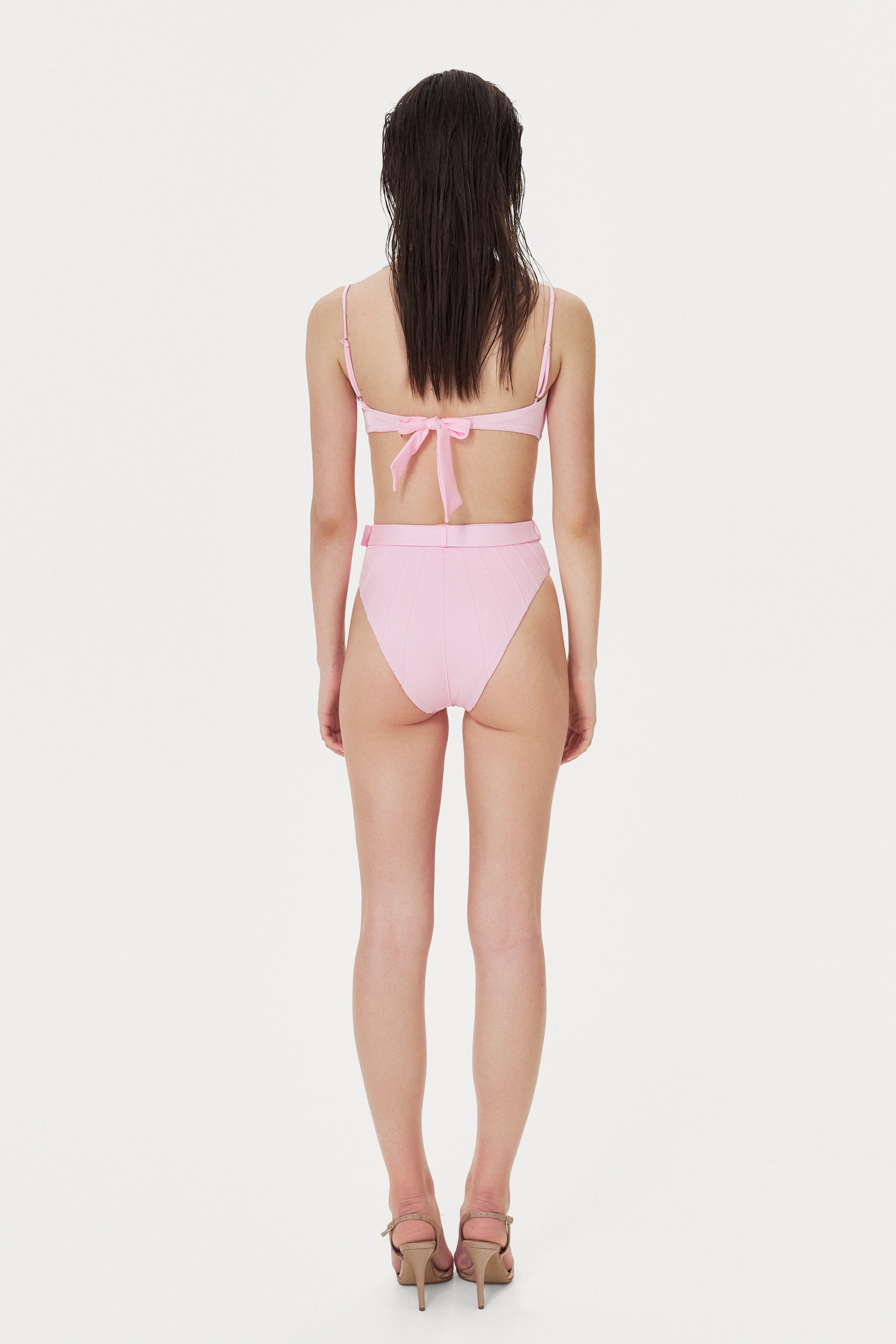 Pink Dreams Coquillage Bandeau Top