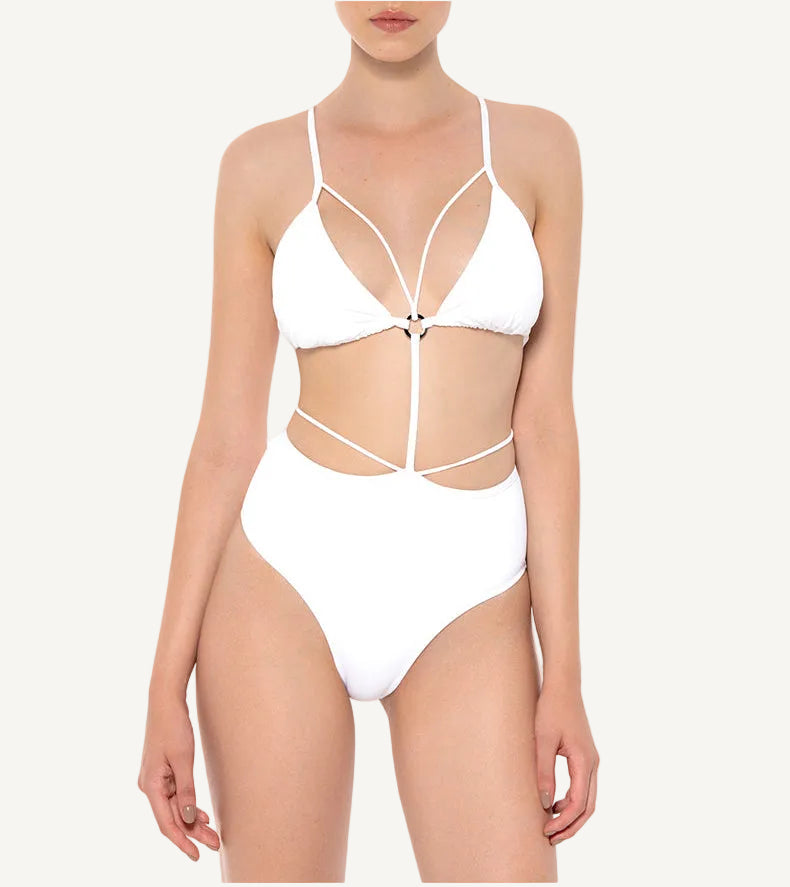 White Temptation Monokini
